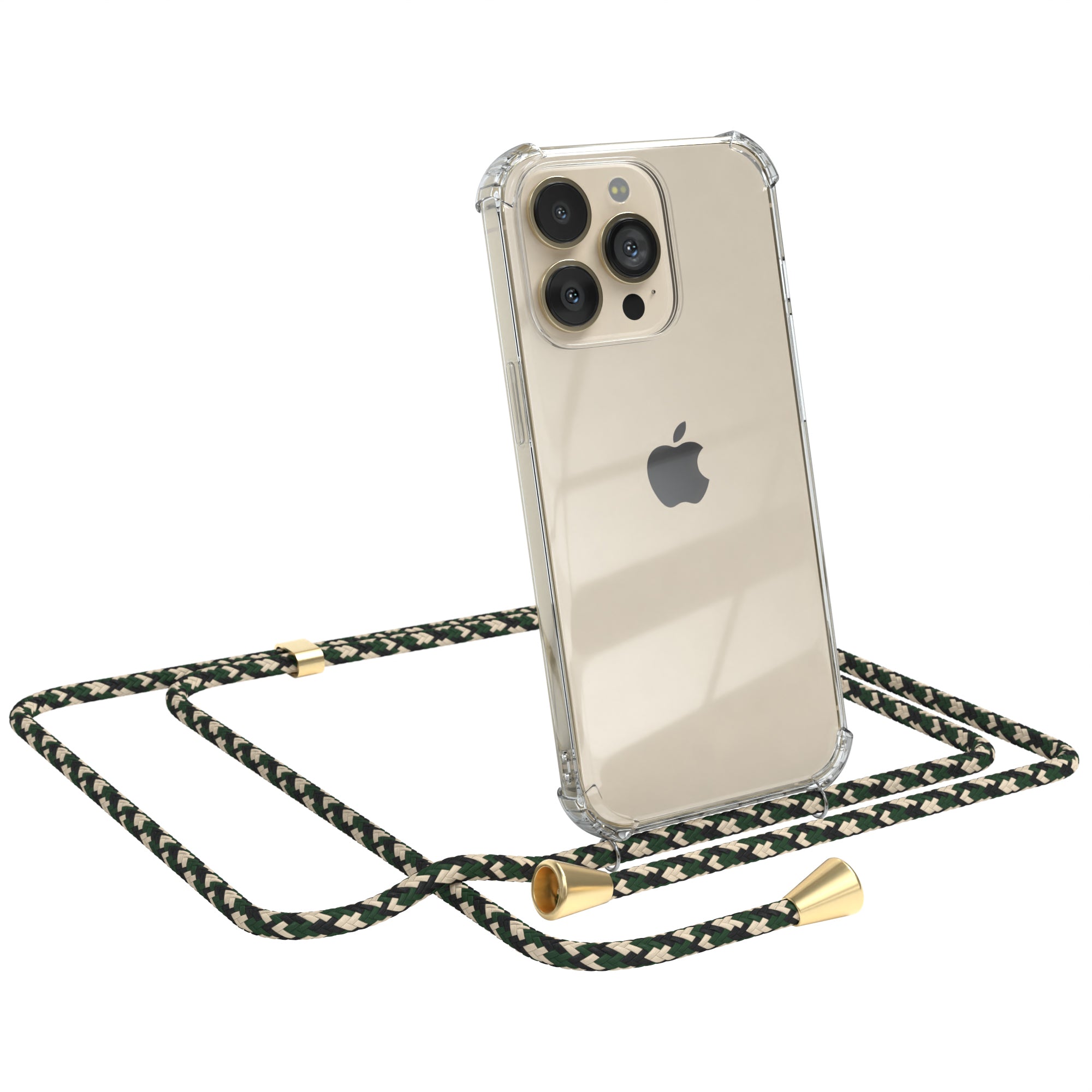 iPhone 13 Pro transparente Hülle + Kordel