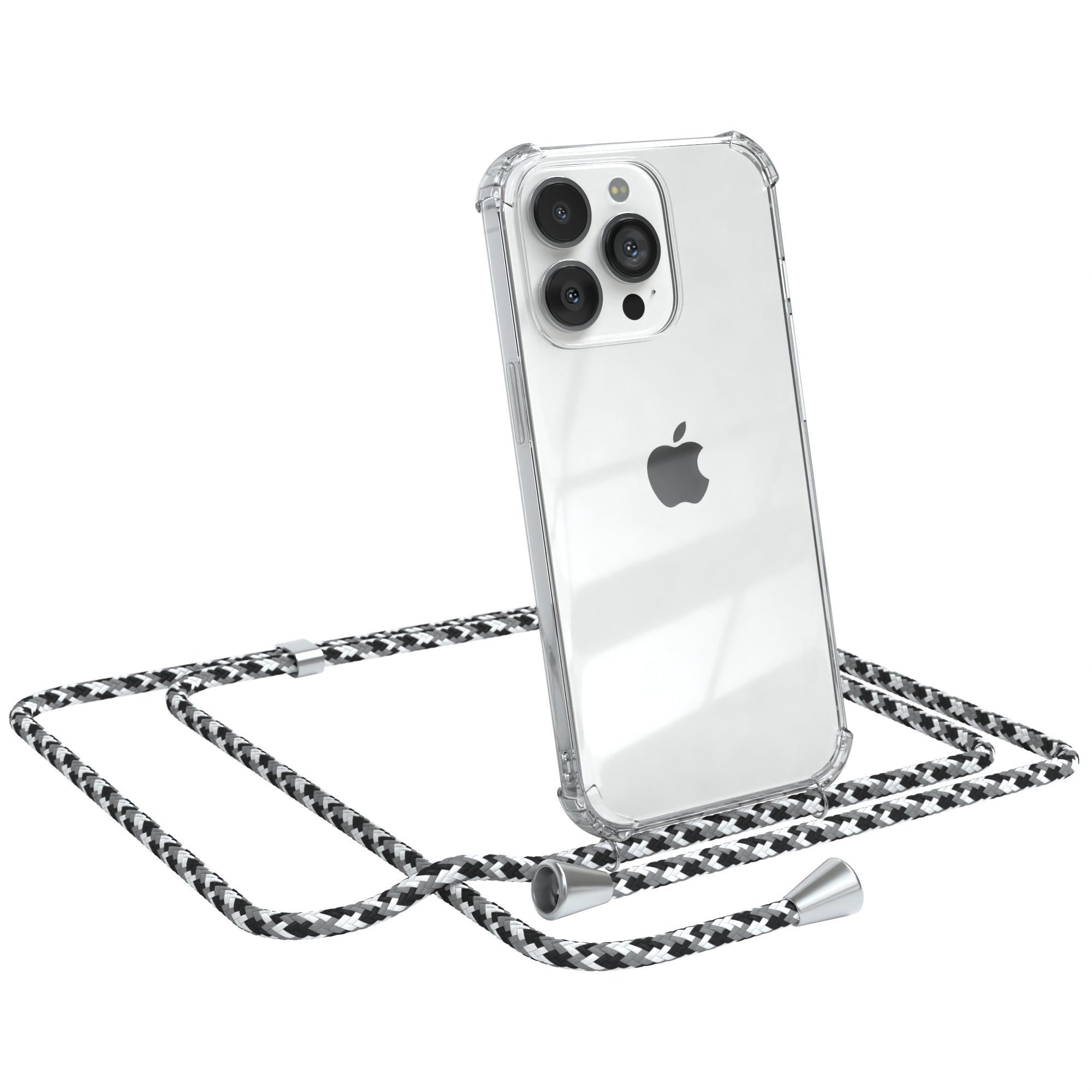 iPhone 13 Pro transparente Hülle + Kordel