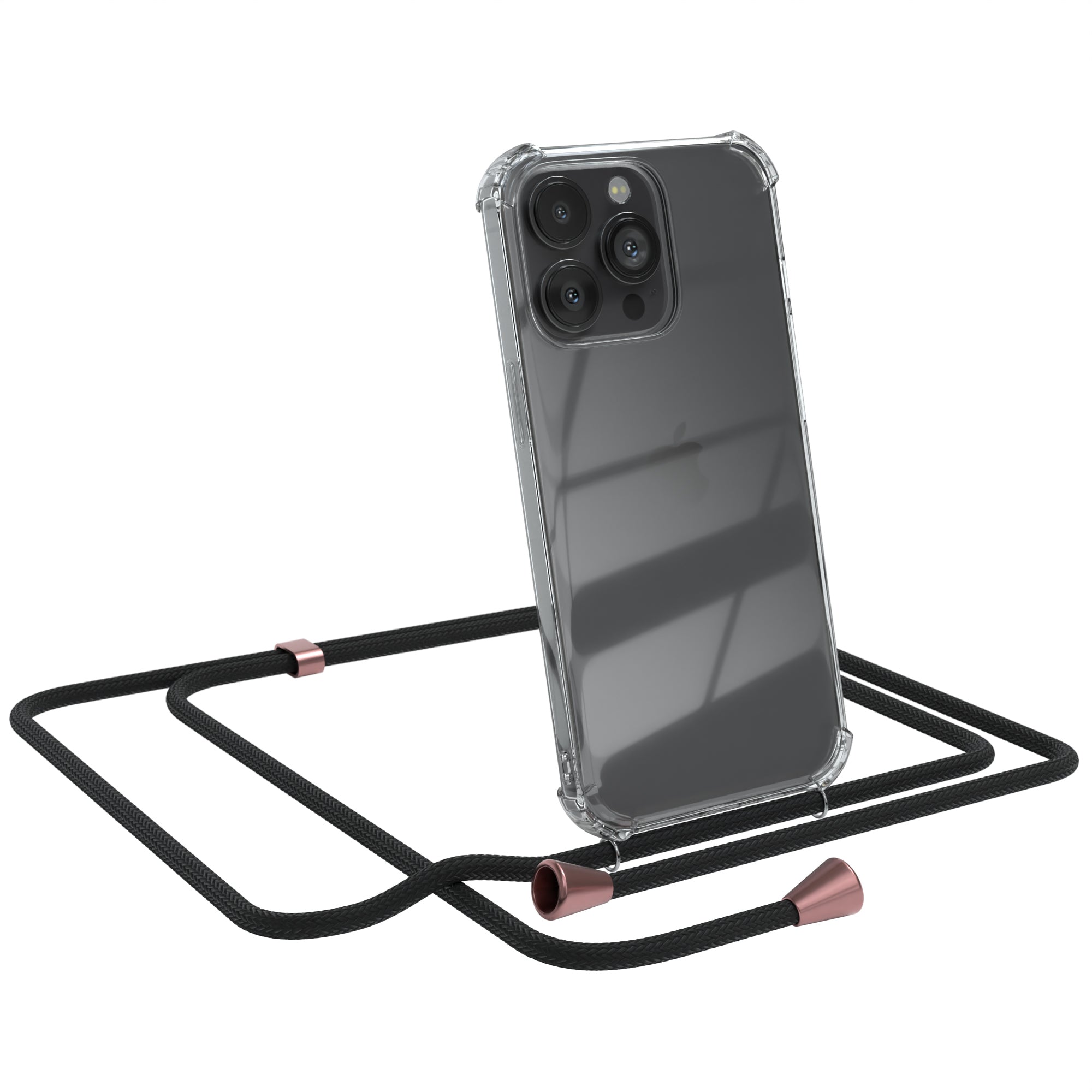 iPhone 13 Pro transparente Hülle + Kordel