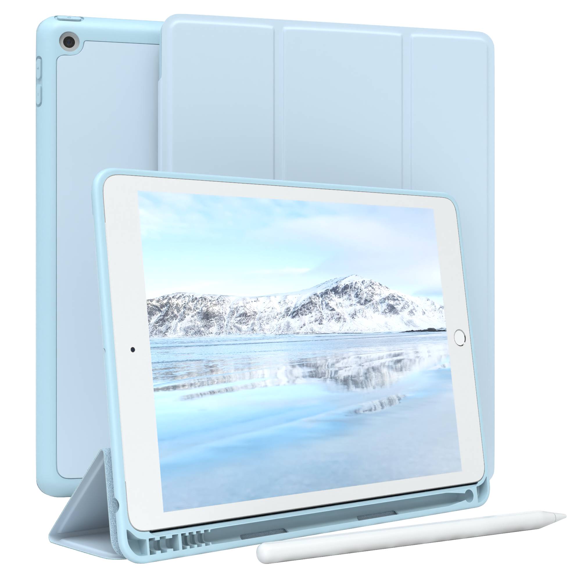 iPad 10,2" 2019/2020/2021 (7. / 8. / 9. Gen.) Smartcase mit Stifthalter