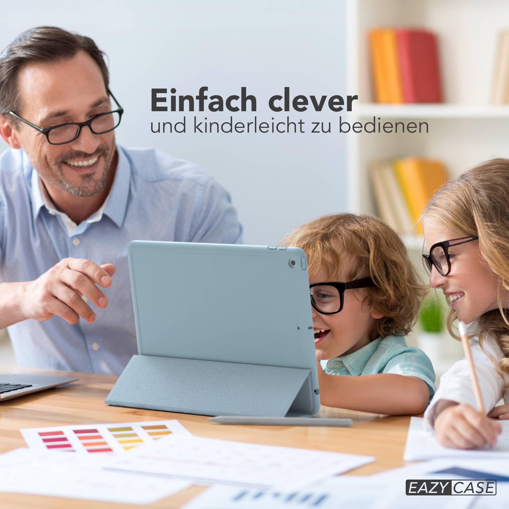 iPad 10,2" 2019/2020/2021 (7. / 8. / 9. Gen.) Smartcase mit Stifthalter