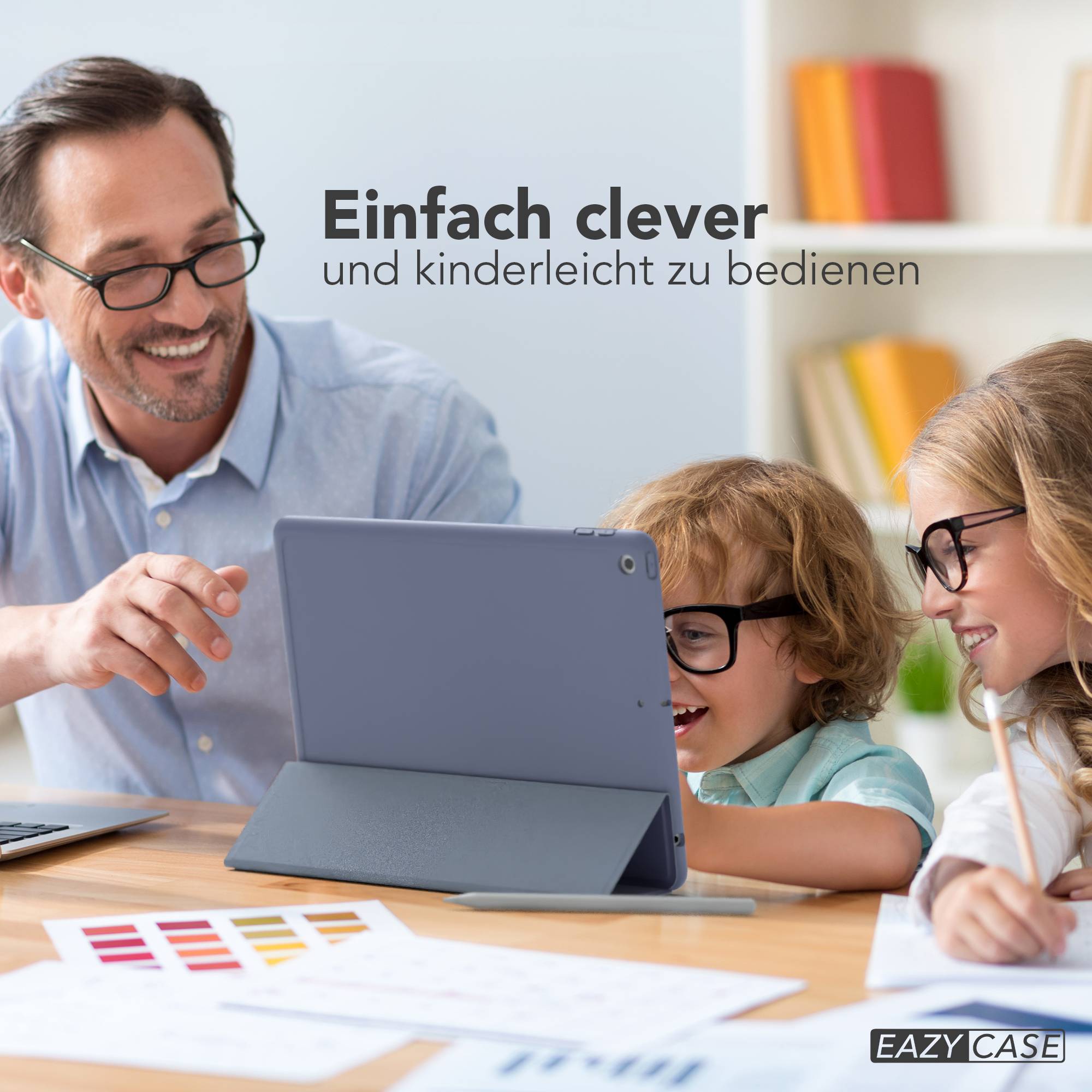 iPad 10,2" 2019/2020/2021 (7. / 8. / 9. Gen.) Smartcase mit Stifthalter