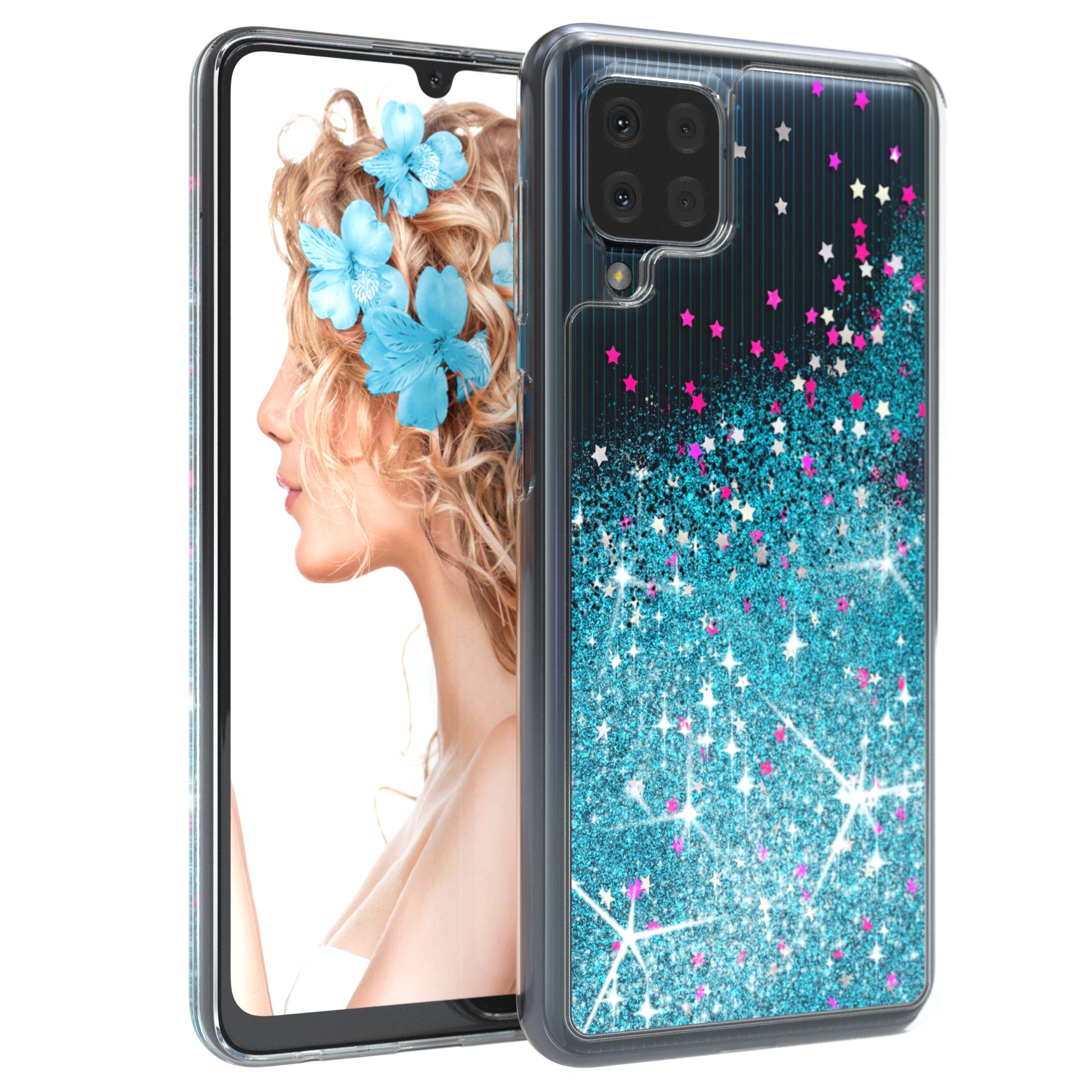 Galaxy M22 / M32 / A22 4G Glitzerhülle