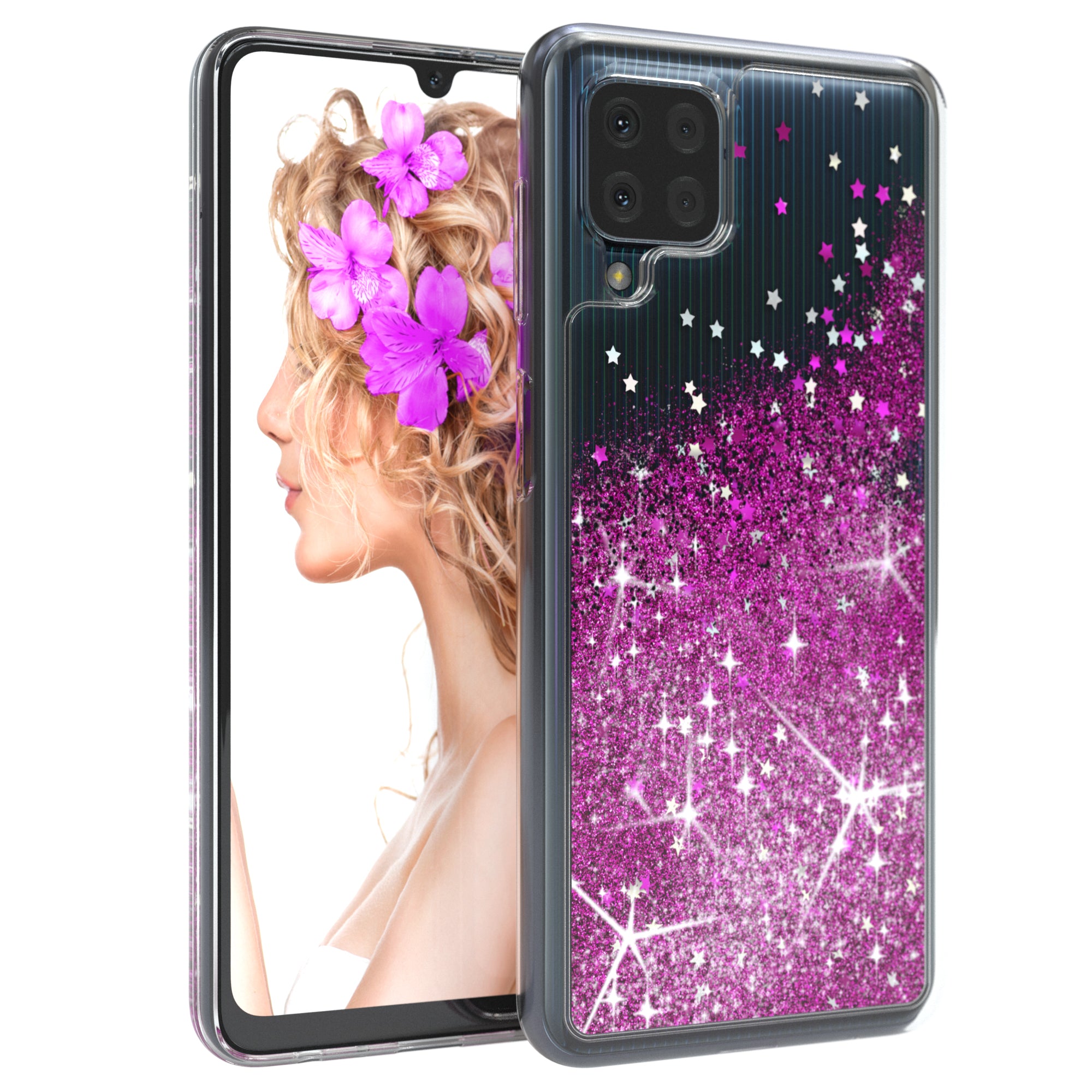 Galaxy M22 / M32 / A22 4G Glitzerhülle