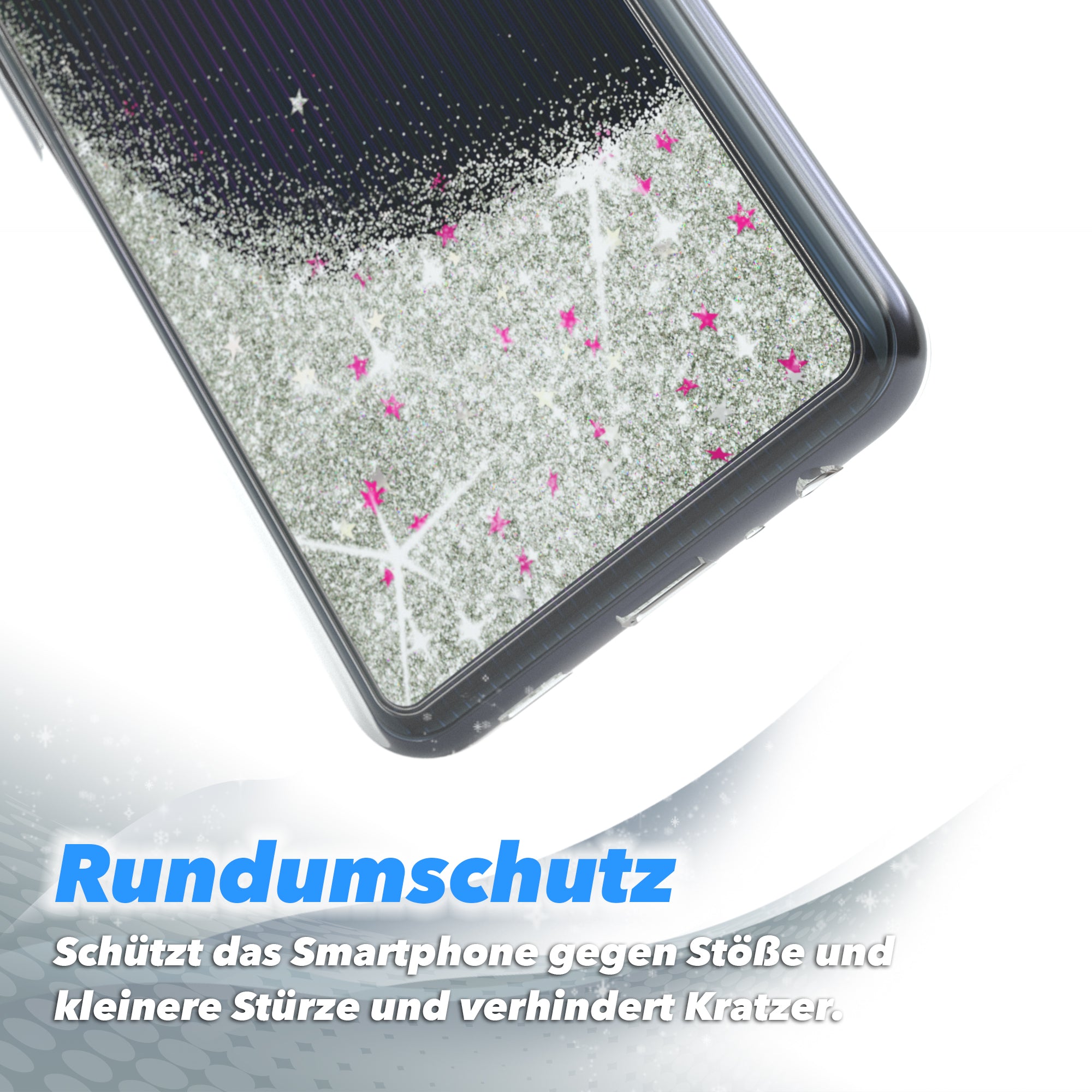 Galaxy M22 / M32 / A22 4G Glitzerhülle