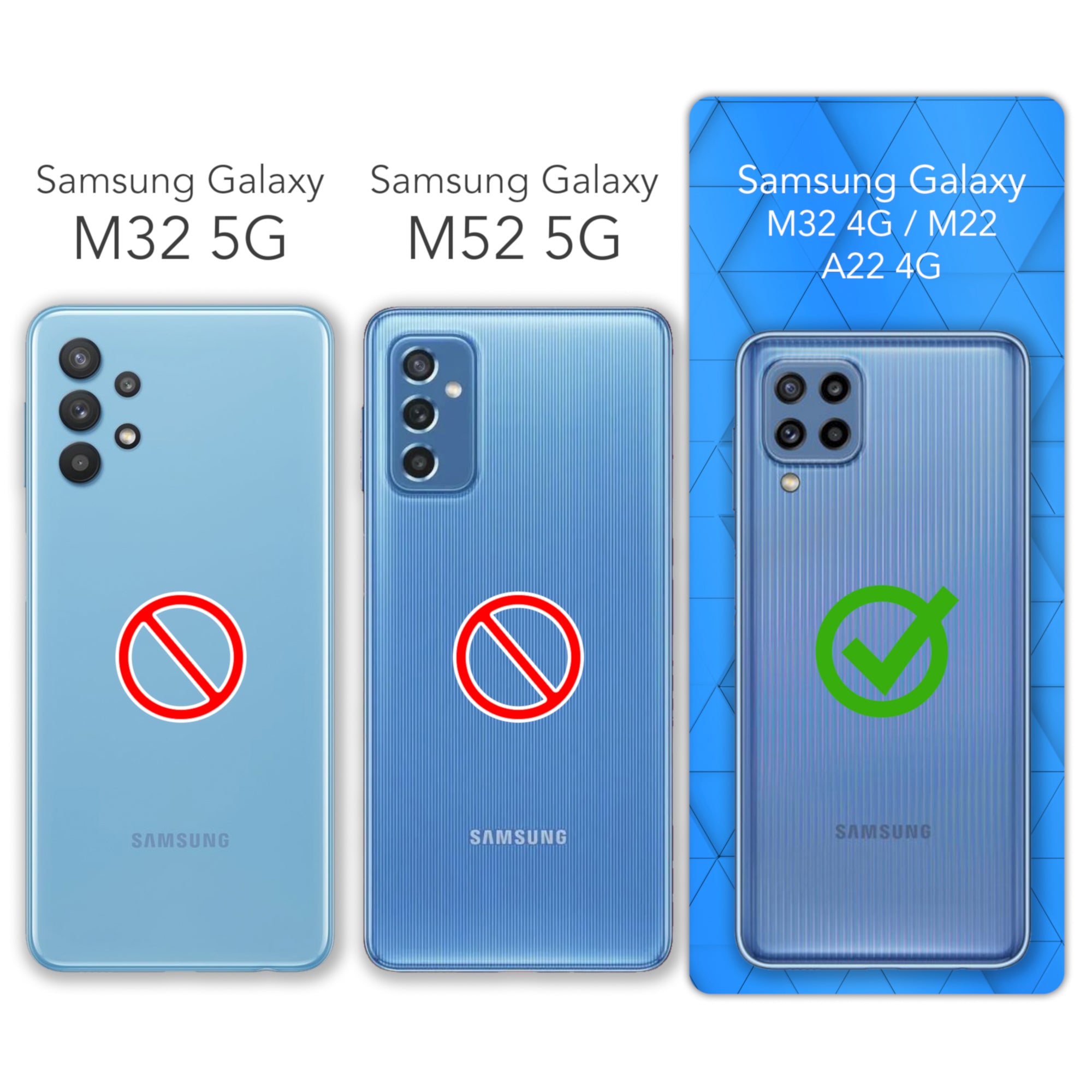 Galaxy M22 / M32 / A22 4G Silikonhülle