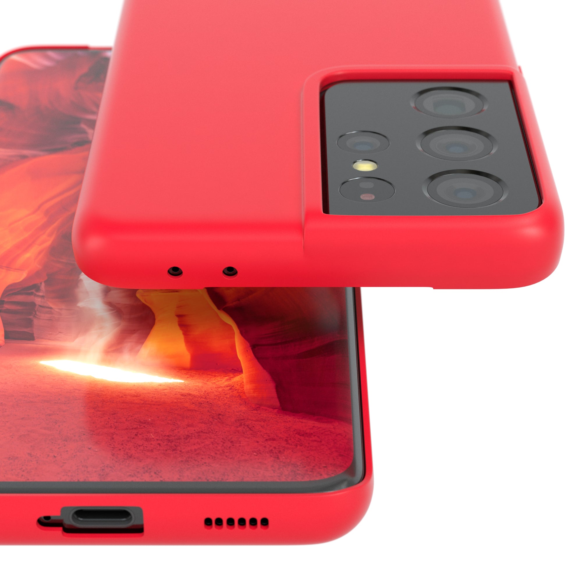 Galaxy S21 Ultra 5G ultradünnes Slimcover aus TPU