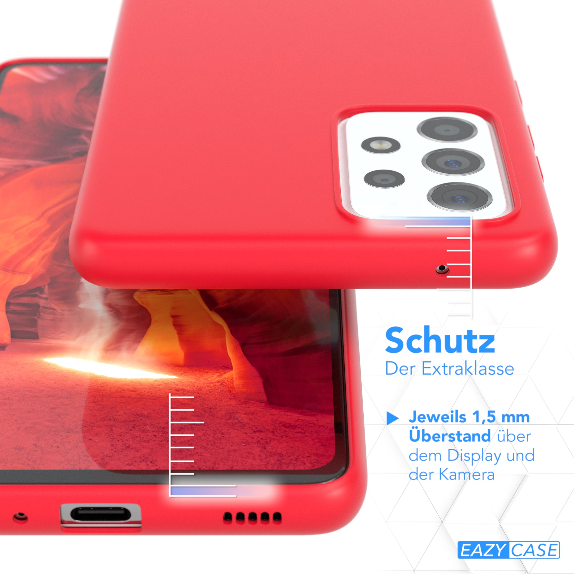 Galaxy A52 / A52 5G / A52s 5G ultradünnes Slimcover aus TPU