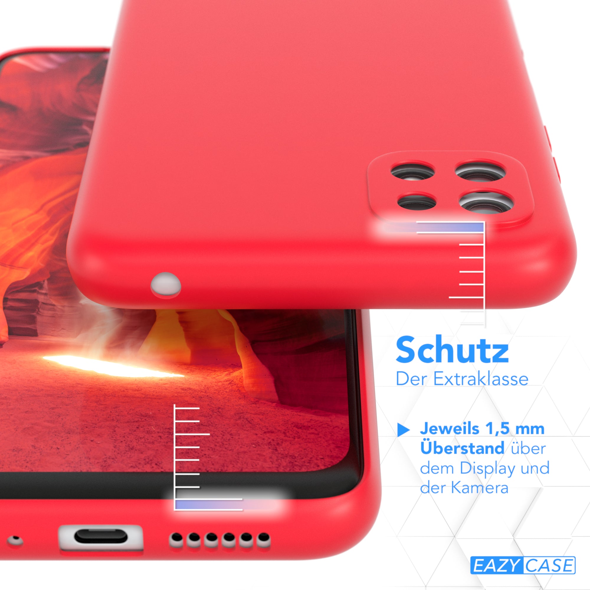 Galaxy A22 ultradünnes Slimcover aus TPU