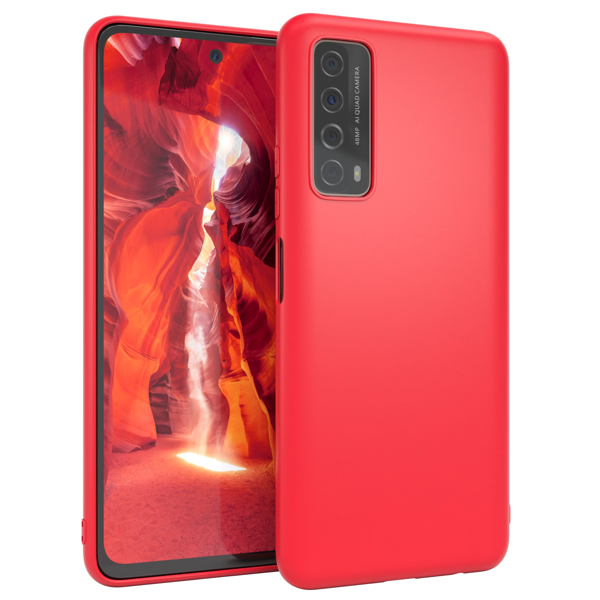 Huawei P Smart 2021 / Y7a ultradünnes Slimcover aus TPU