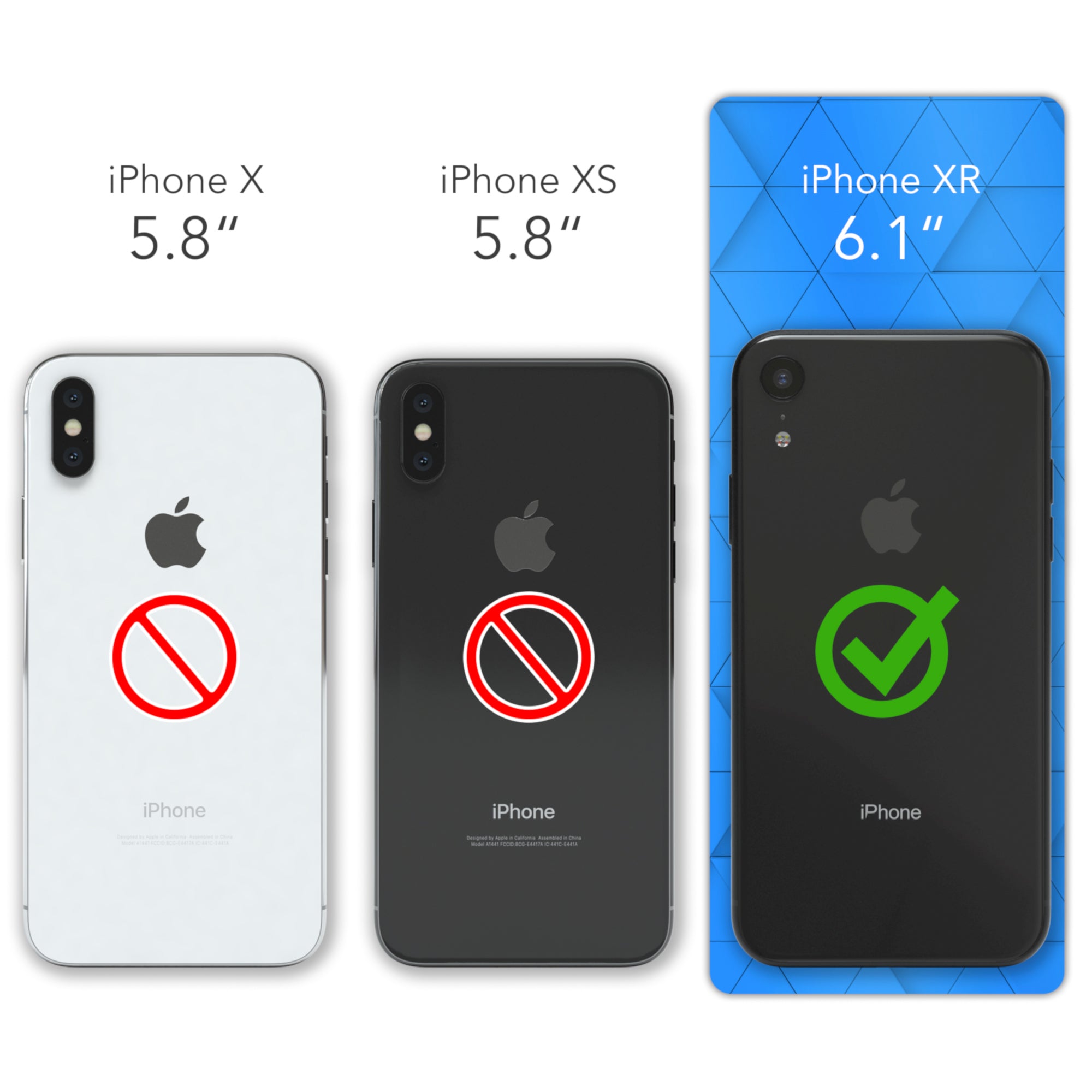 iPhone XR ultradünnes Slimcover aus TPU