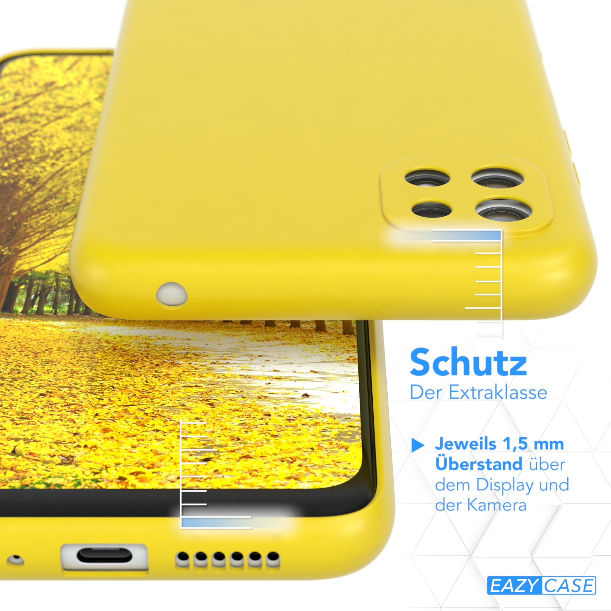 Galaxy A22 ultradünnes Slimcover aus TPU