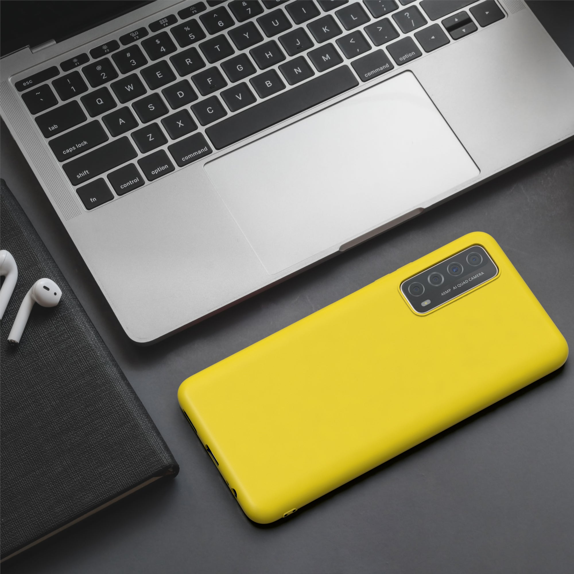 Huawei P Smart 2021 / Y7a ultradünnes Slimcover aus TPU