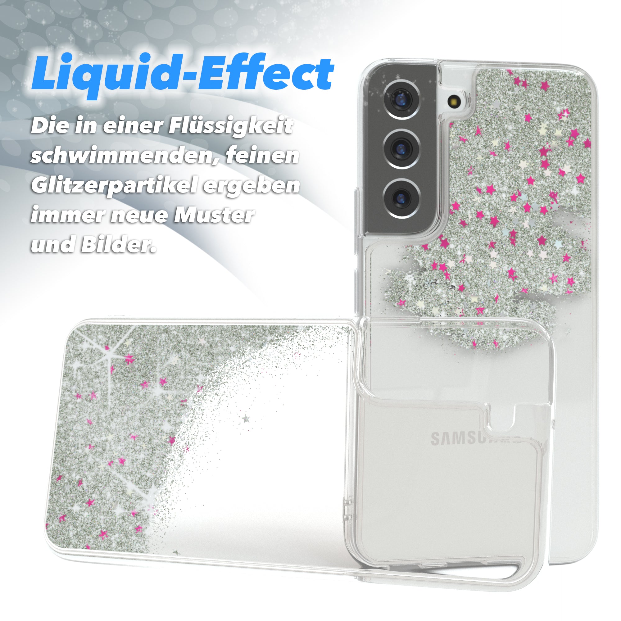 Galaxy S22 5G Glitzerhülle