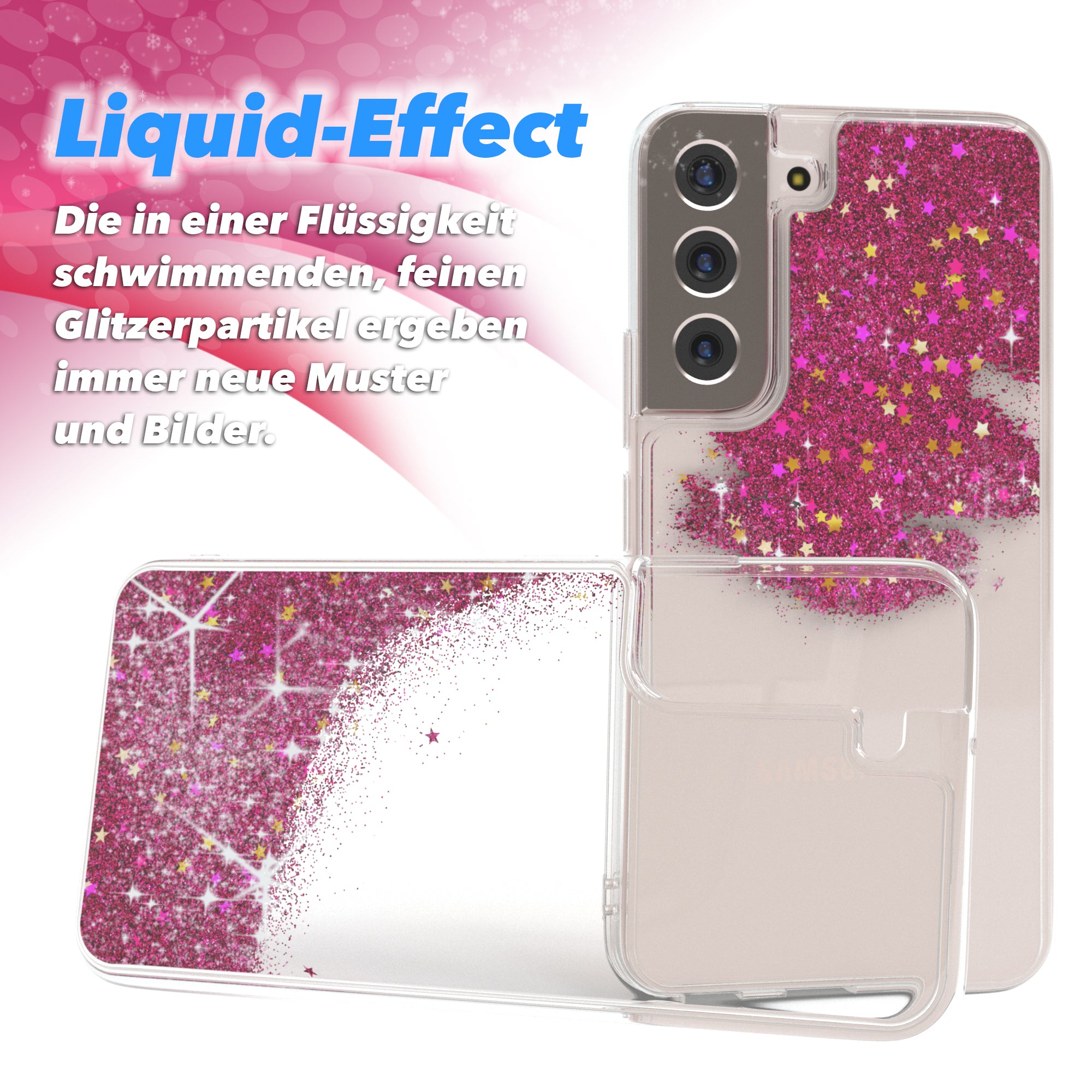 Galaxy S22 5G Glitzerhülle
