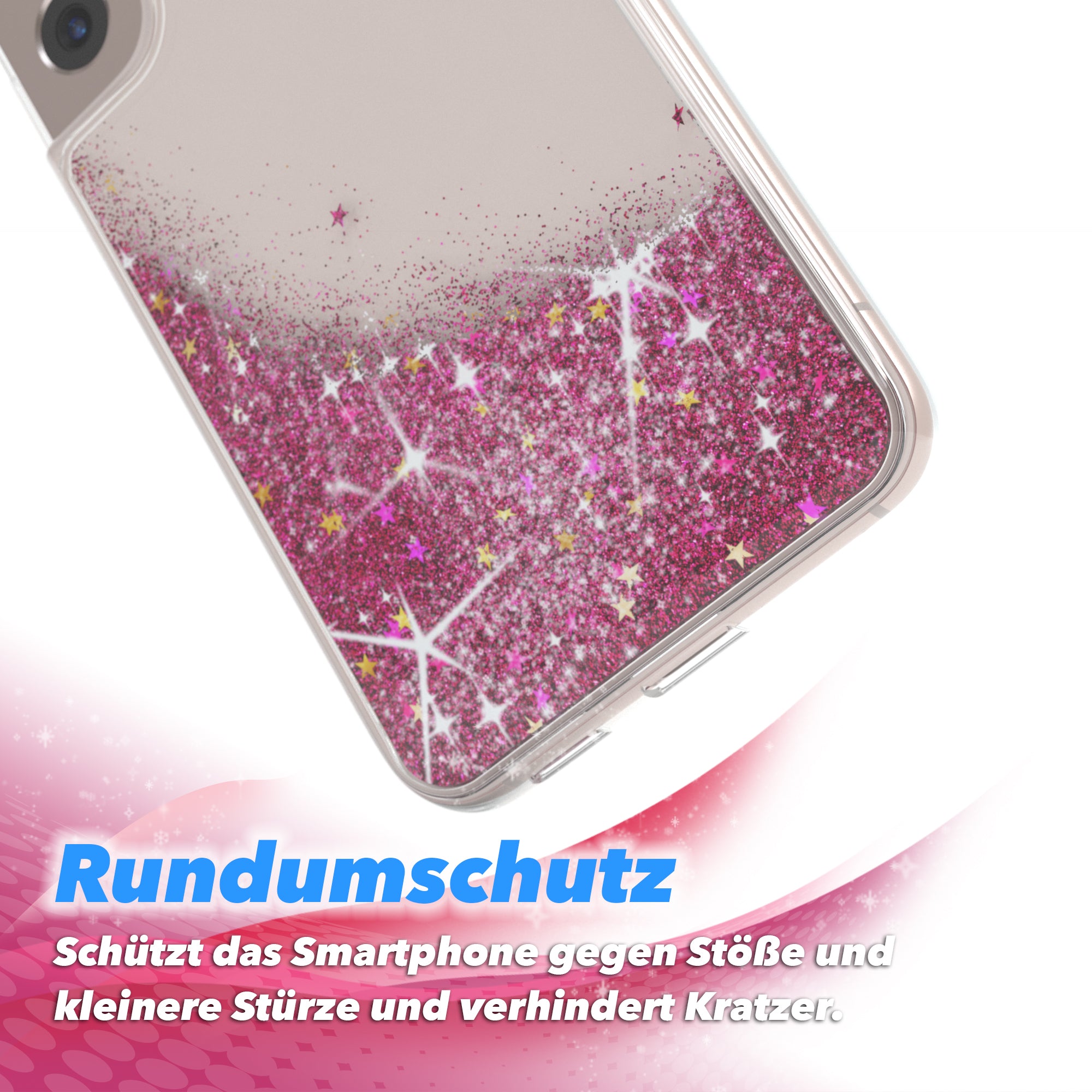 Galaxy S22 5G Glitzerhülle