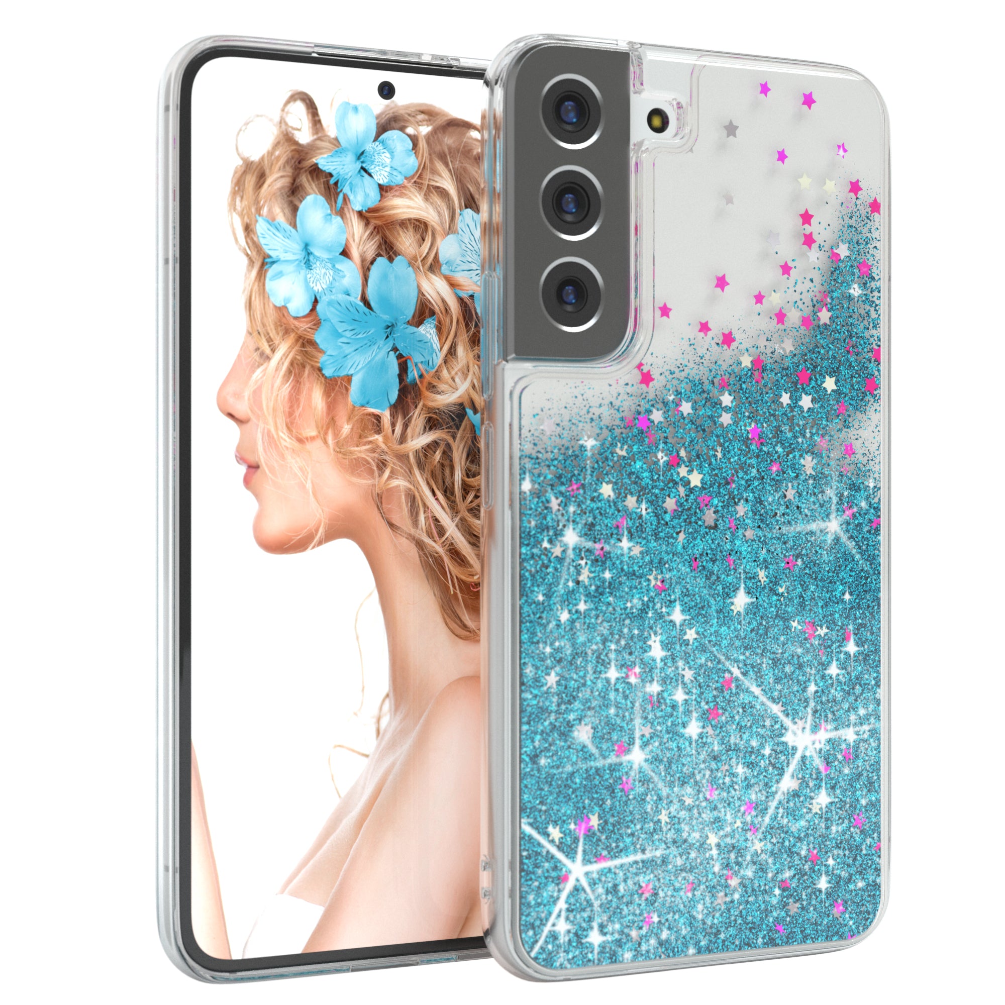 Galaxy S22 5G Glitzerhülle