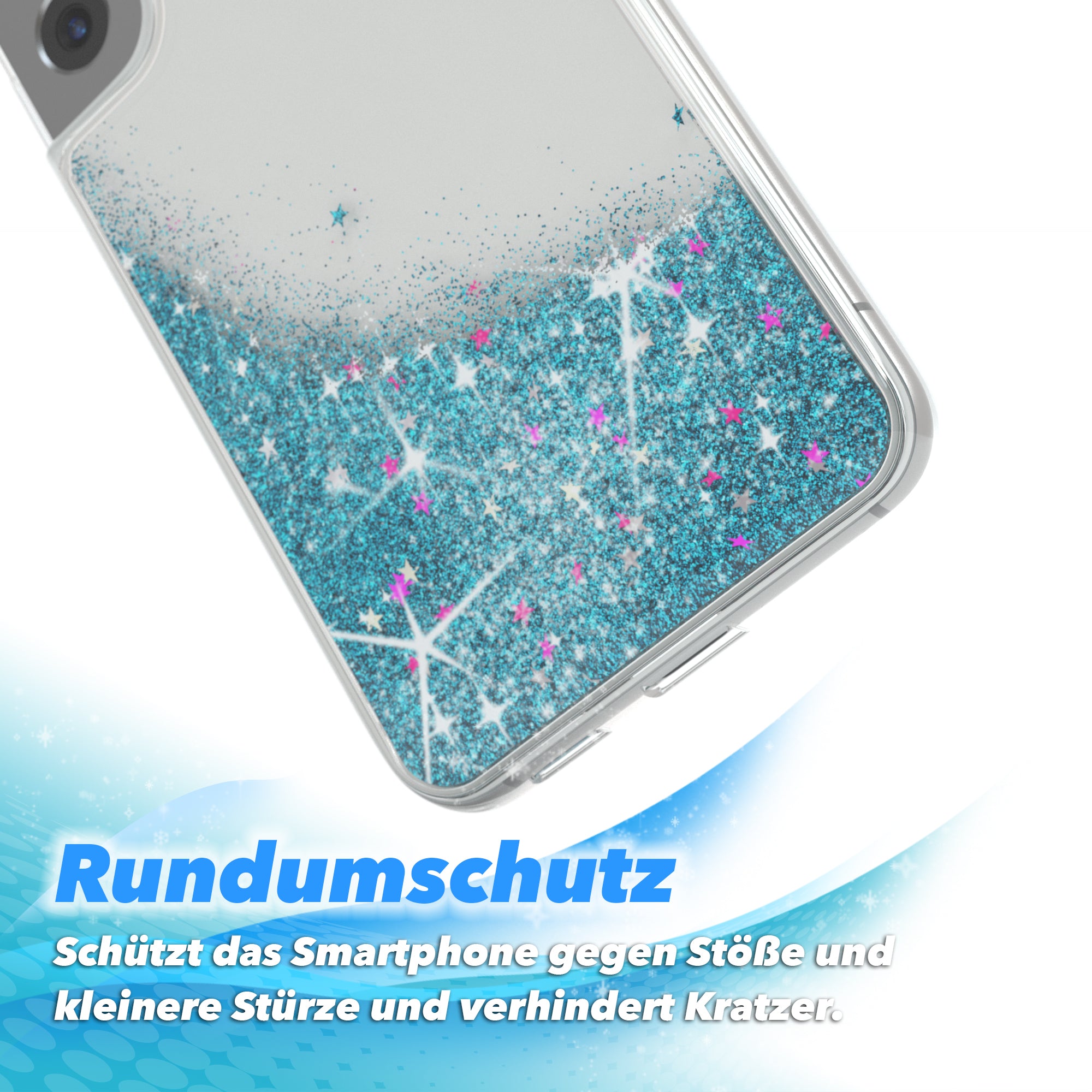 Galaxy S22 5G Glitzerhülle