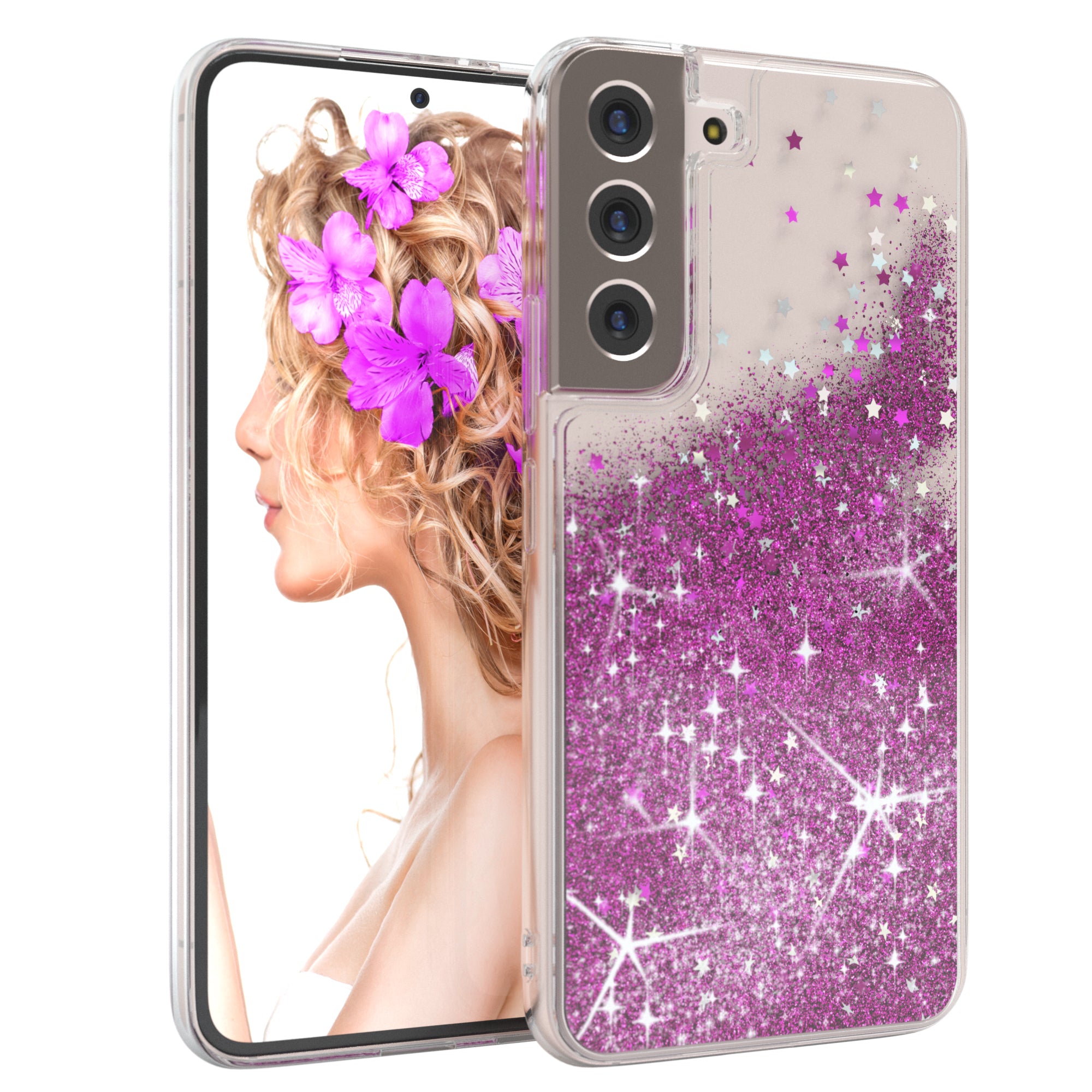 Galaxy S22 5G Glitzerhülle