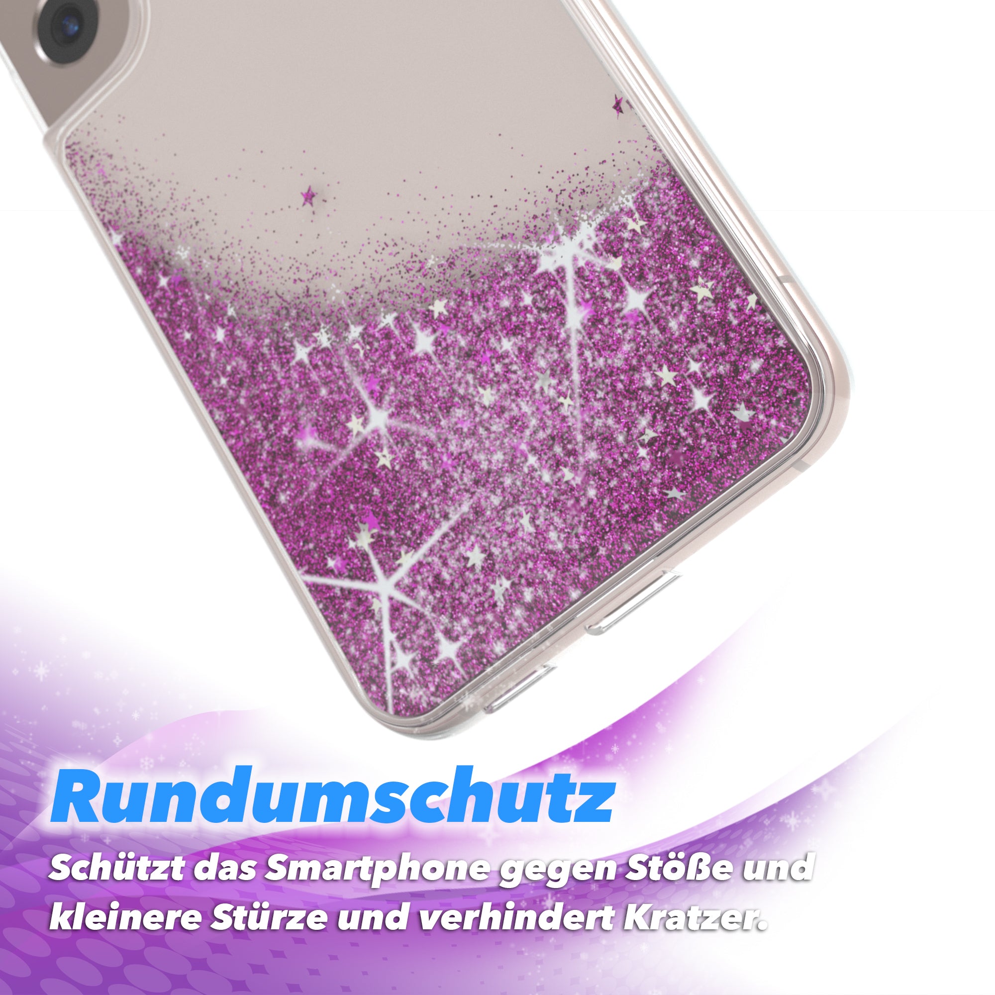 Galaxy S22 5G Glitzerhülle