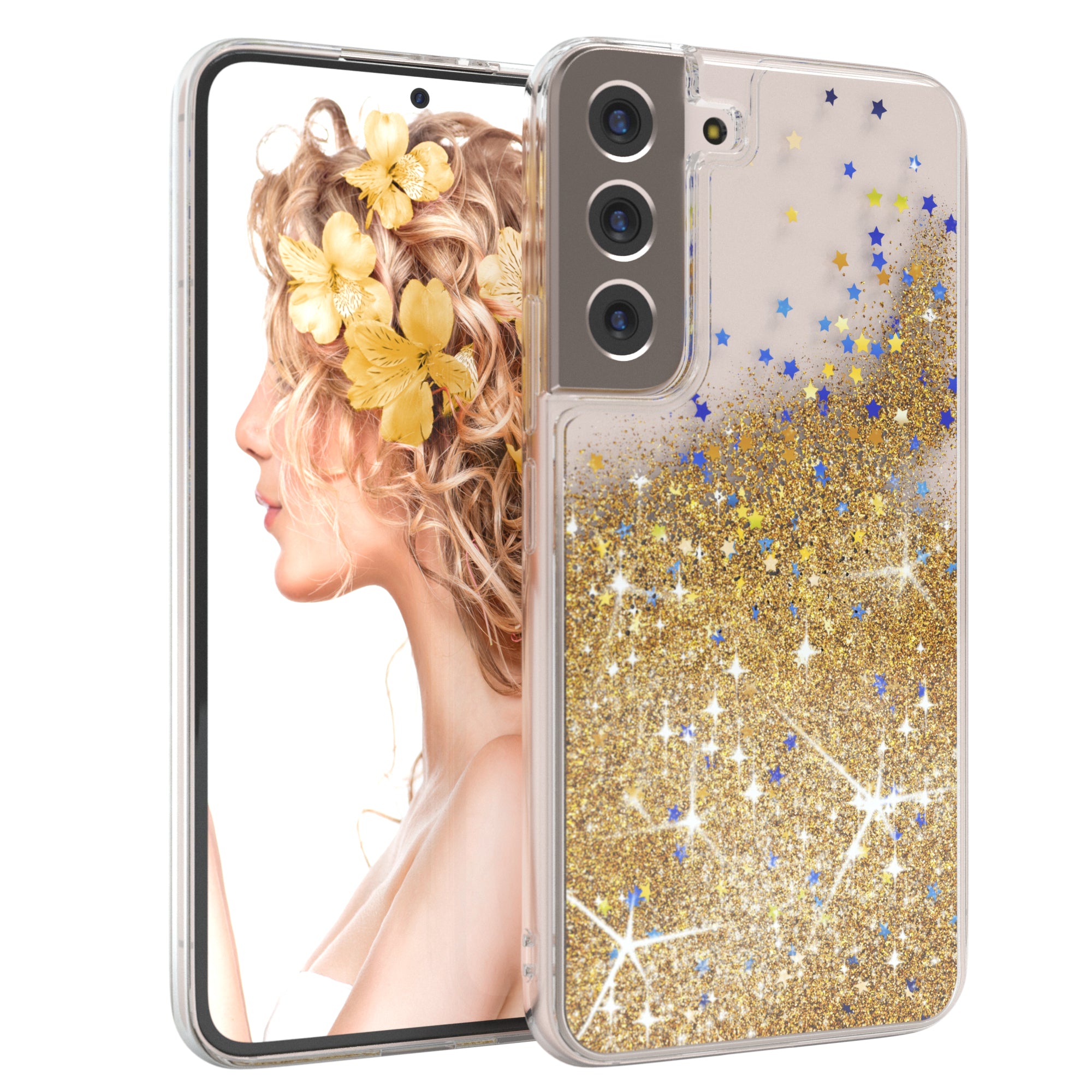 Galaxy S22 5G Glitzerhülle