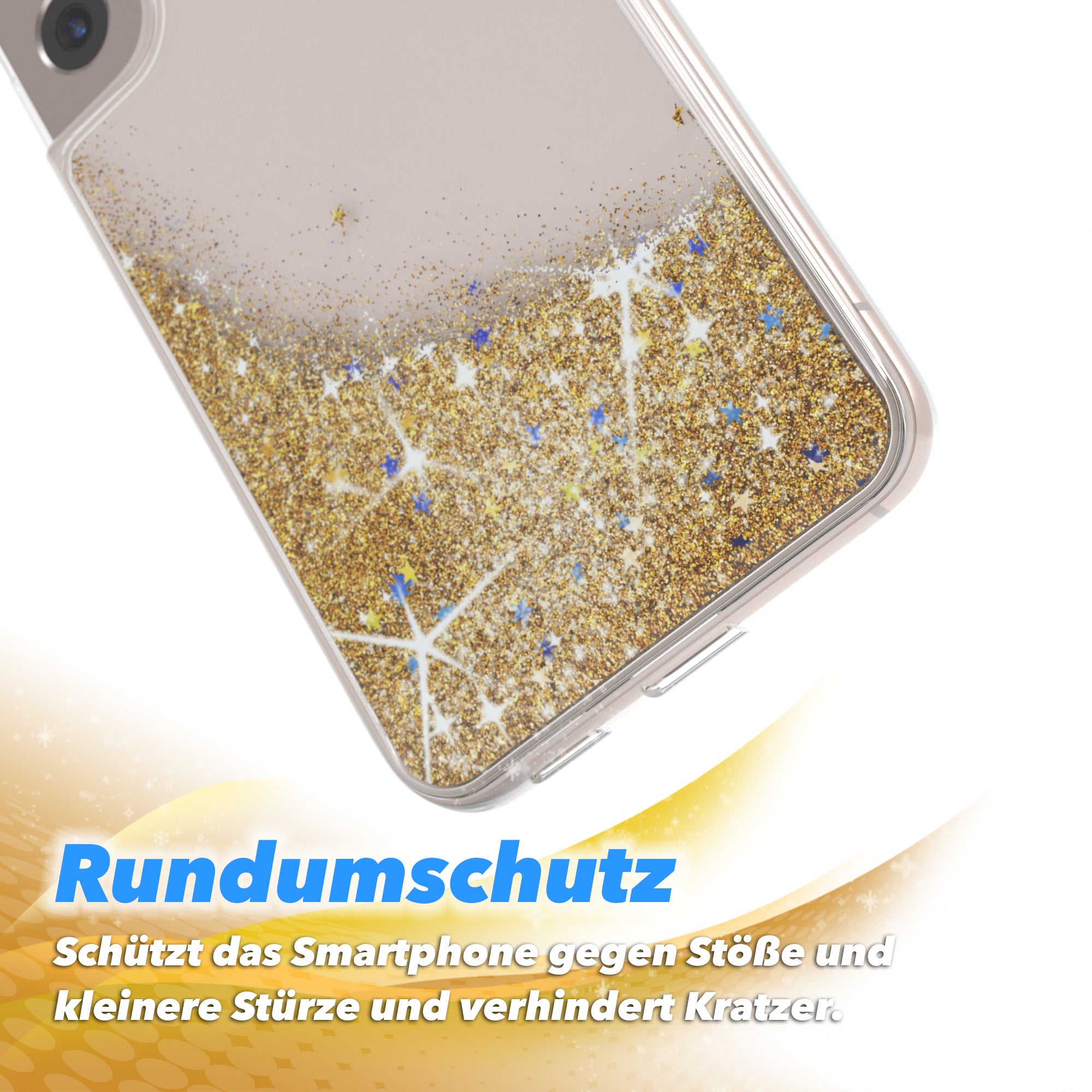 Galaxy S22 5G Glitzerhülle