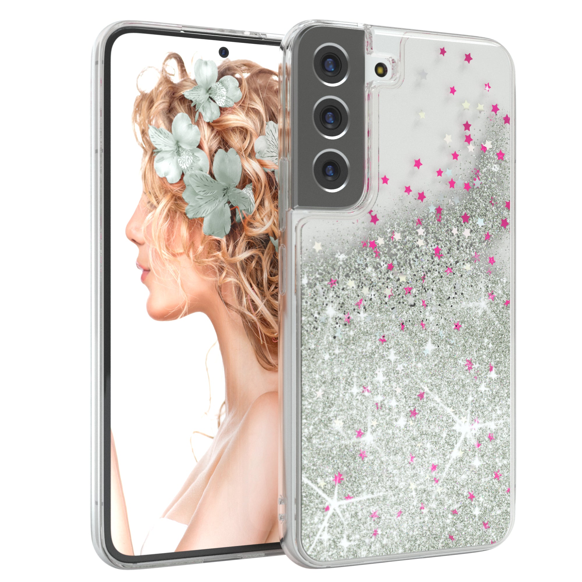 Galaxy S22 5G Glitzerhülle