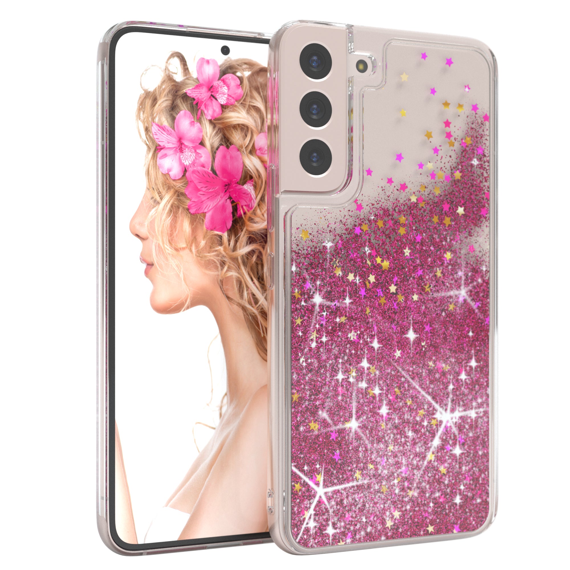 Galaxy S22 Plus 5G Glitzerhülle