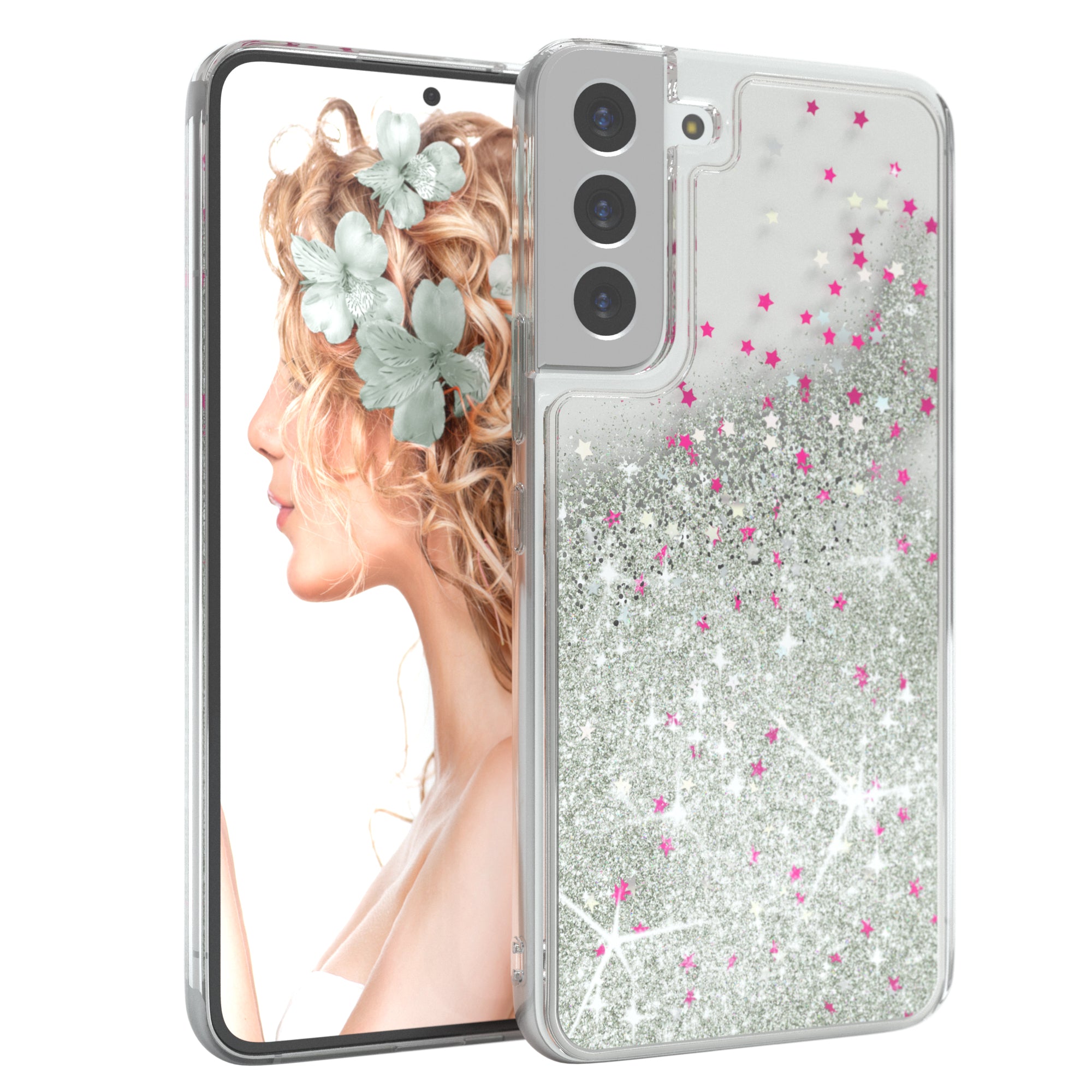 Galaxy S22 Plus 5G Glitzerhülle