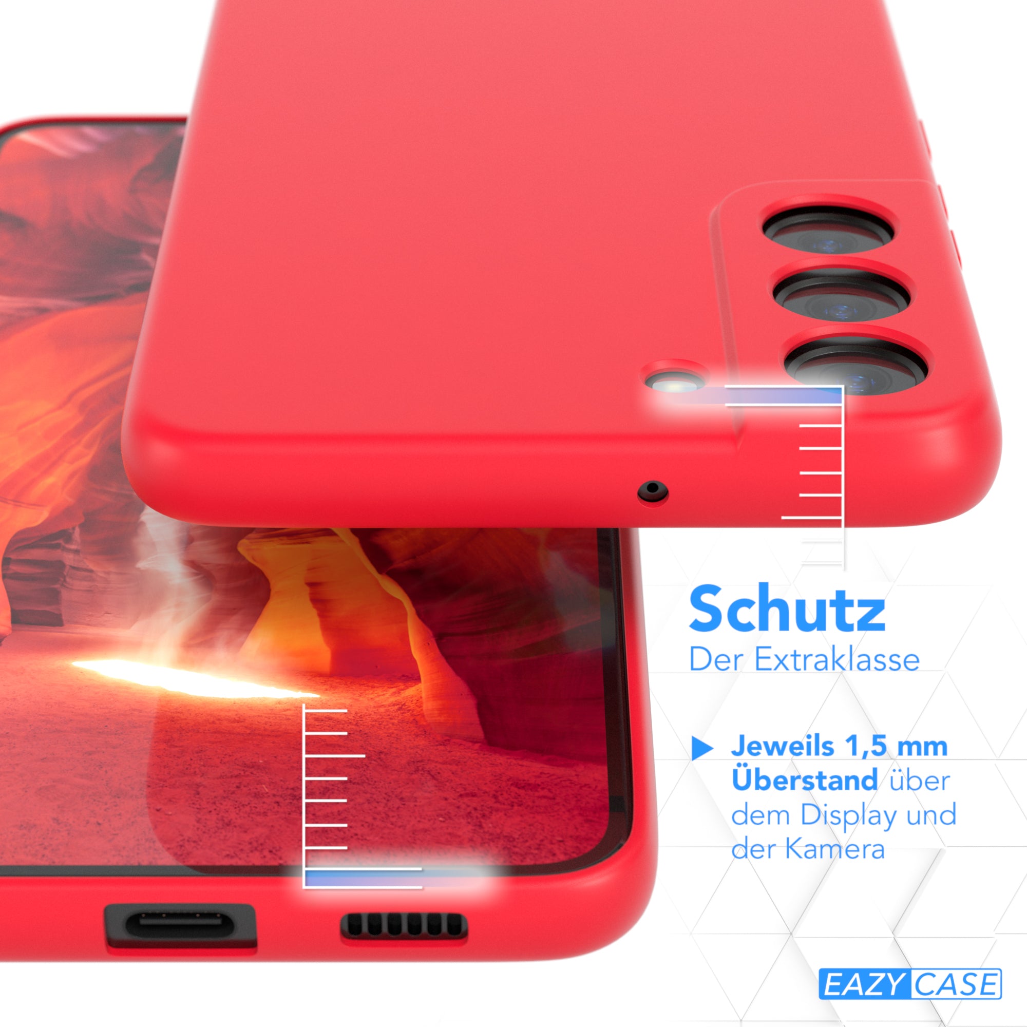 Galaxy S22 Plus 5G ultradünnes Slimcover aus TPU