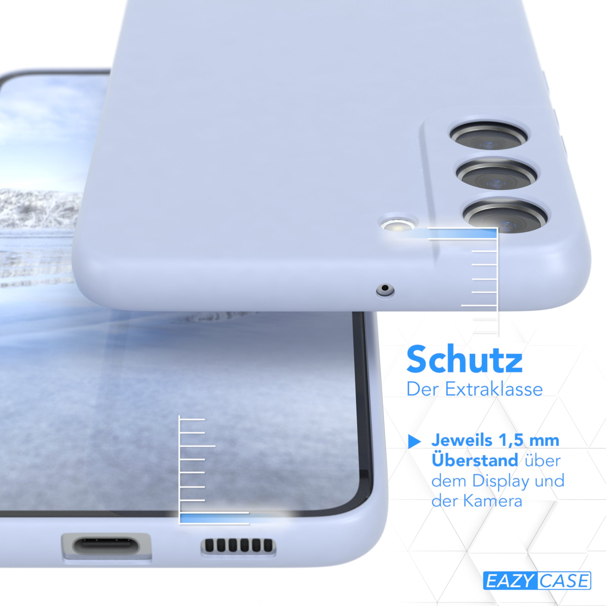 Galaxy S22 Plus 5G ultradünnes Slimcover aus TPU