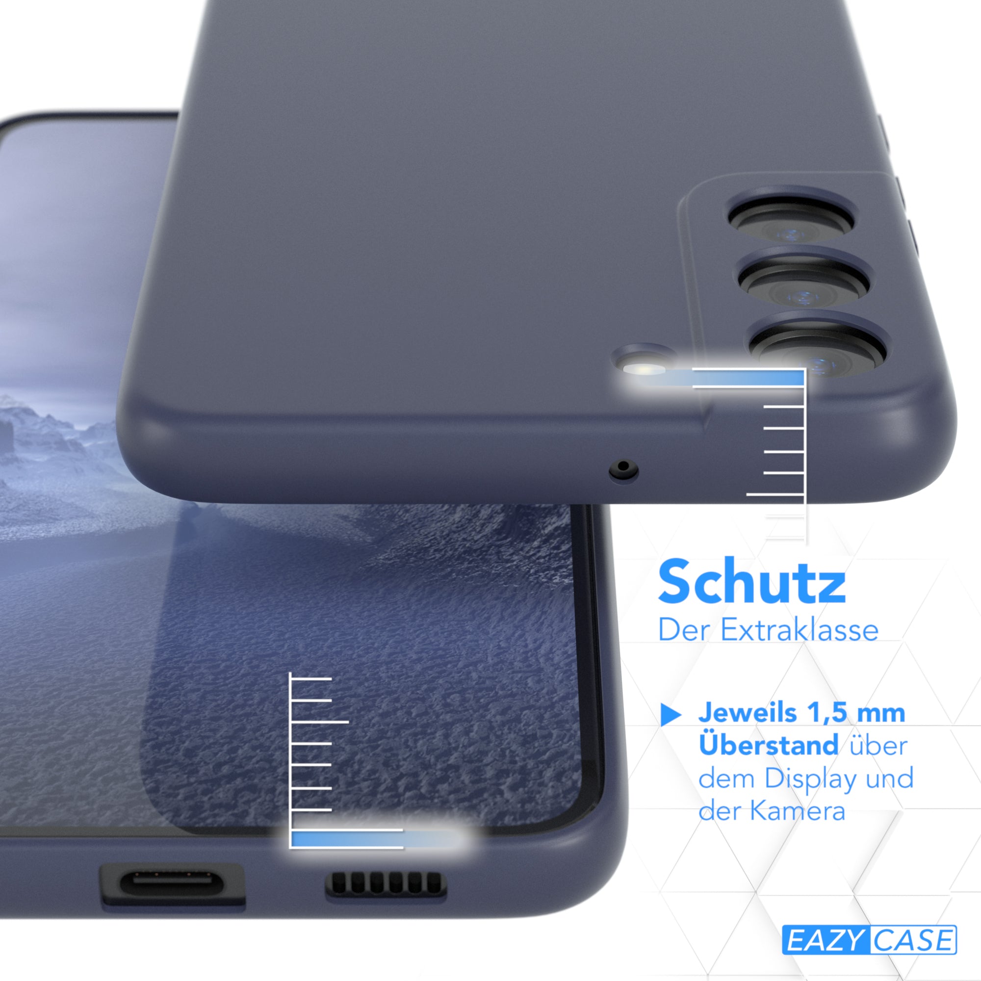 Galaxy S22 Plus 5G ultradünnes Slimcover aus TPU
