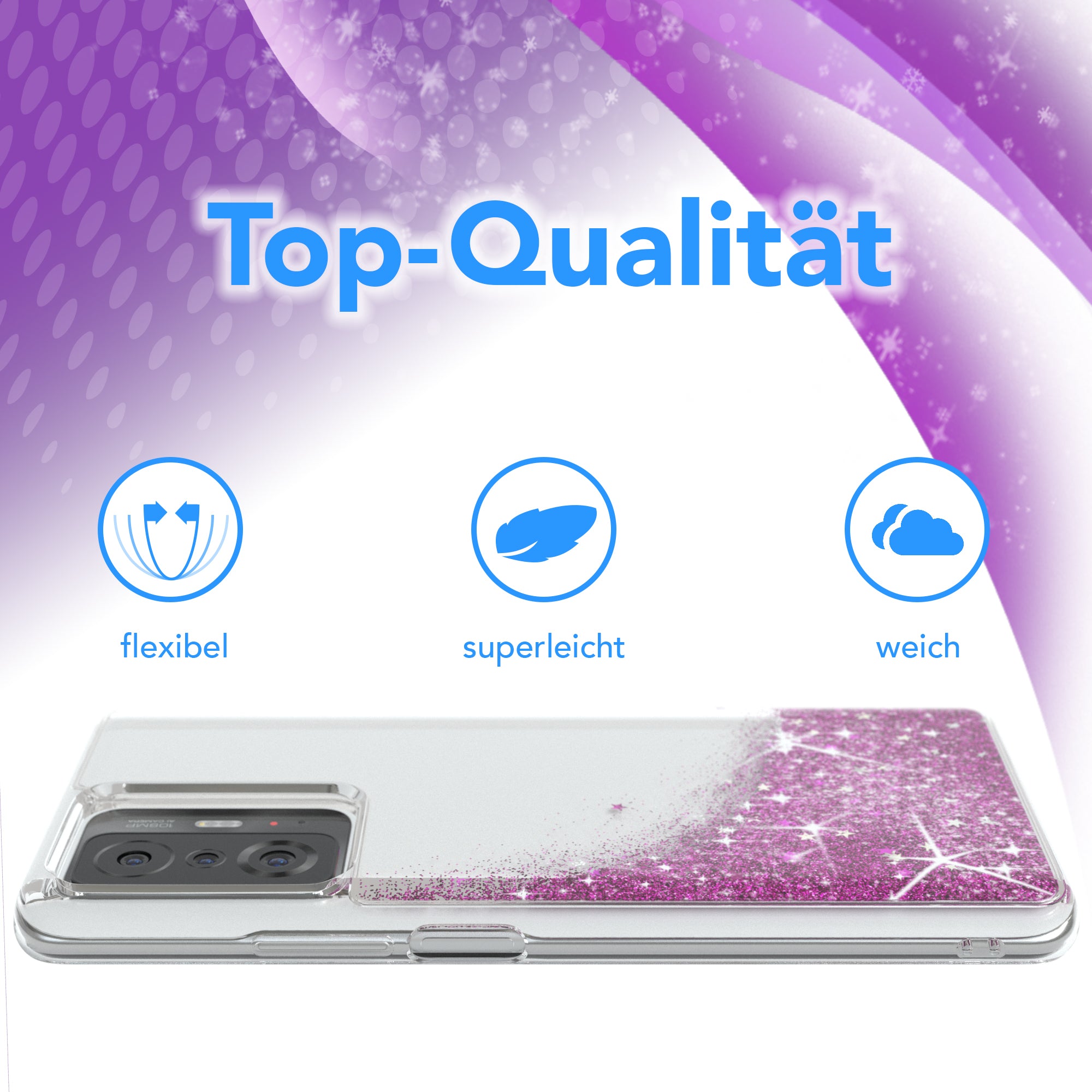 Xiaomi 11T / 11T Pro 5G Glitzerhülle