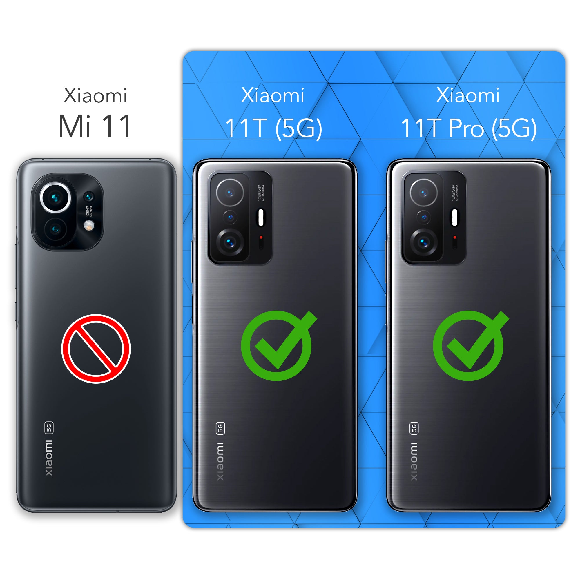 Xiaomi 11T / 11T Pro 5G Glitzerhülle