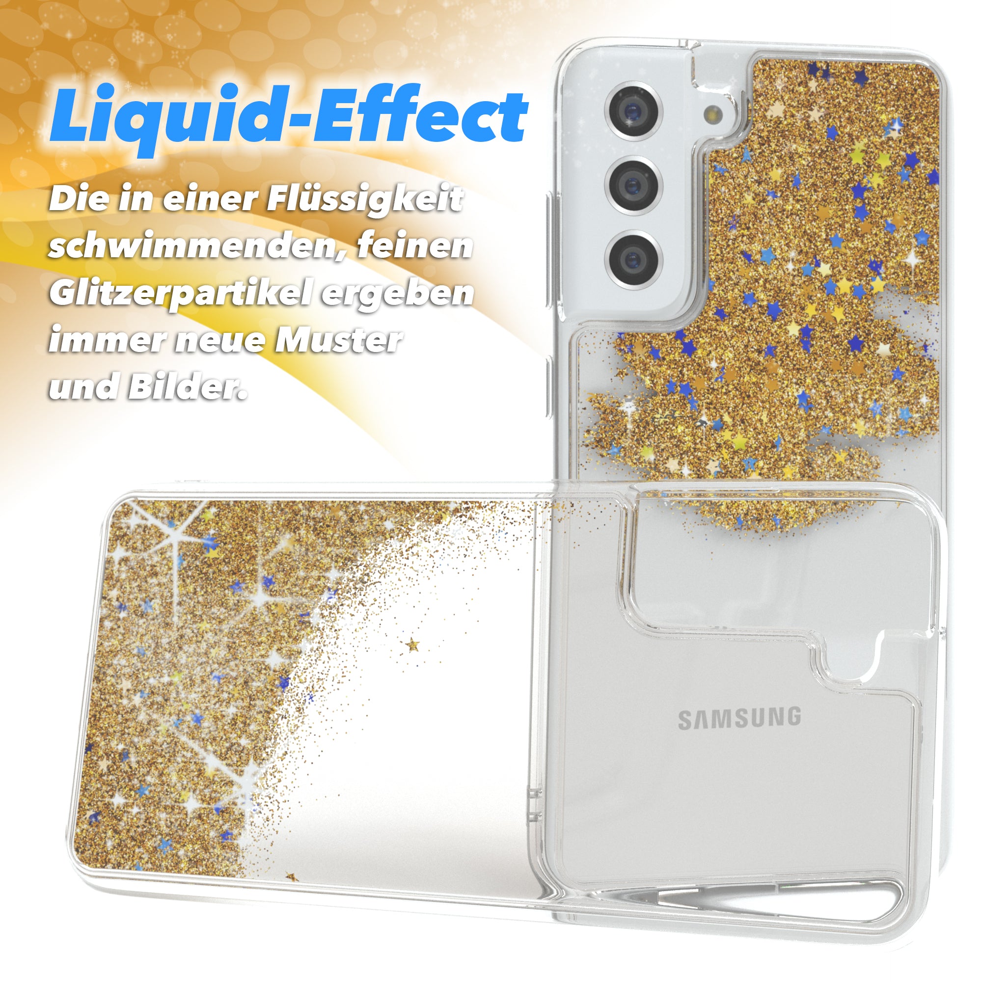 Galaxy S21 FE 5G Glitzerhülle