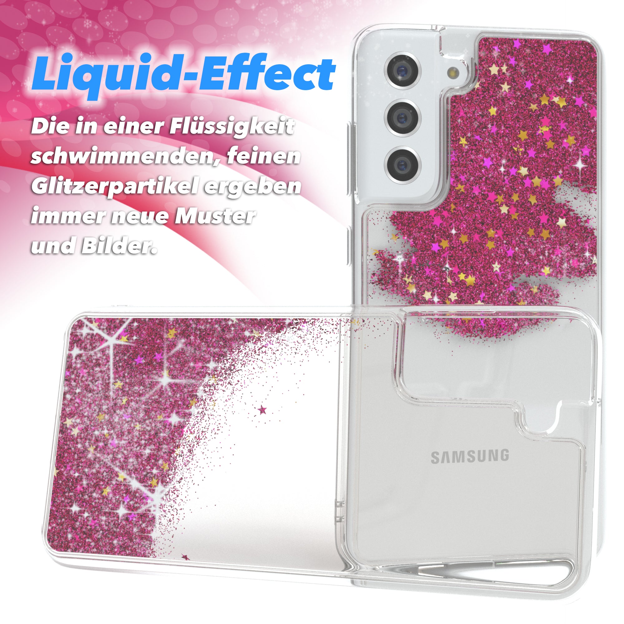 Galaxy S21 FE 5G Glitzerhülle