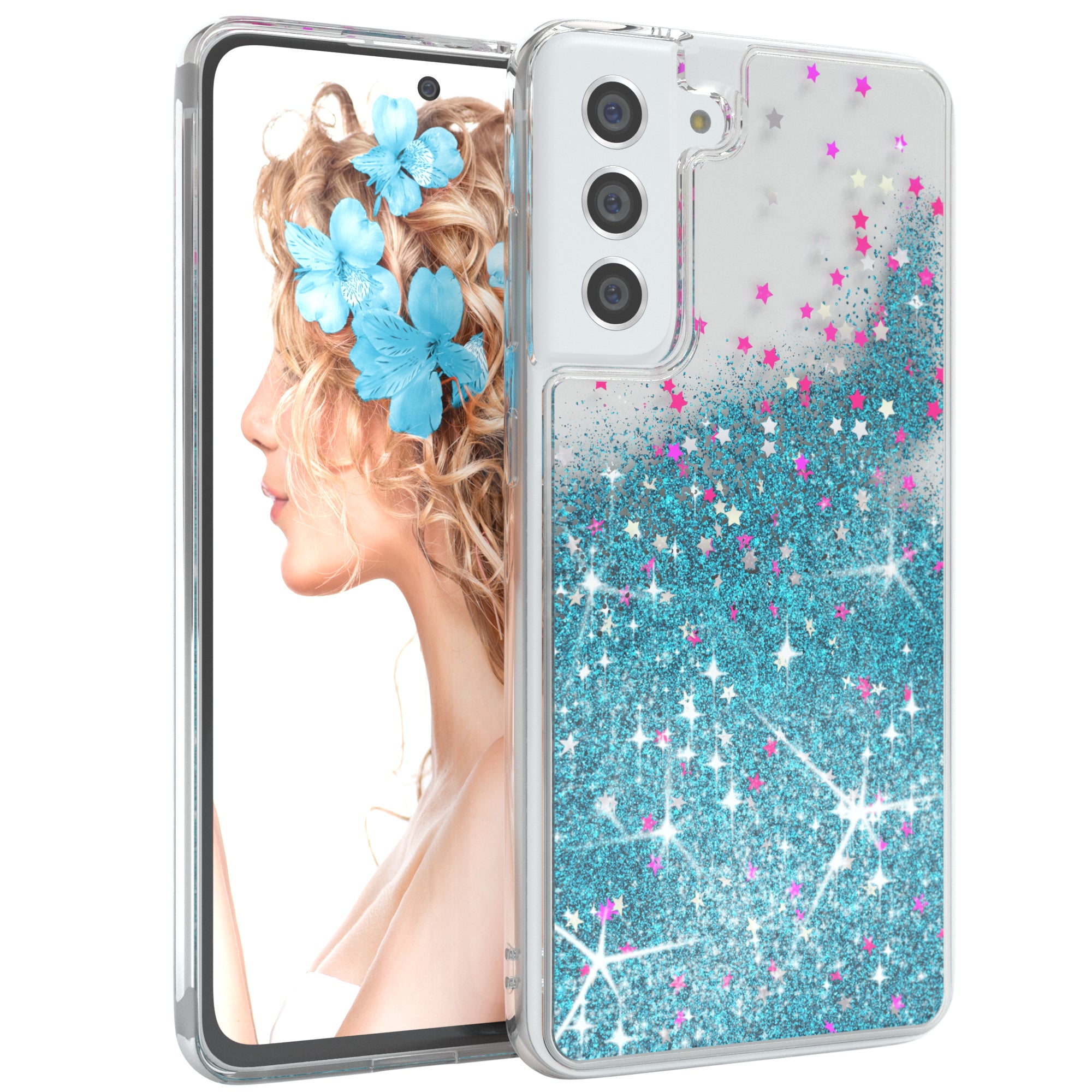 Galaxy S21 FE 5G Glitzerhülle