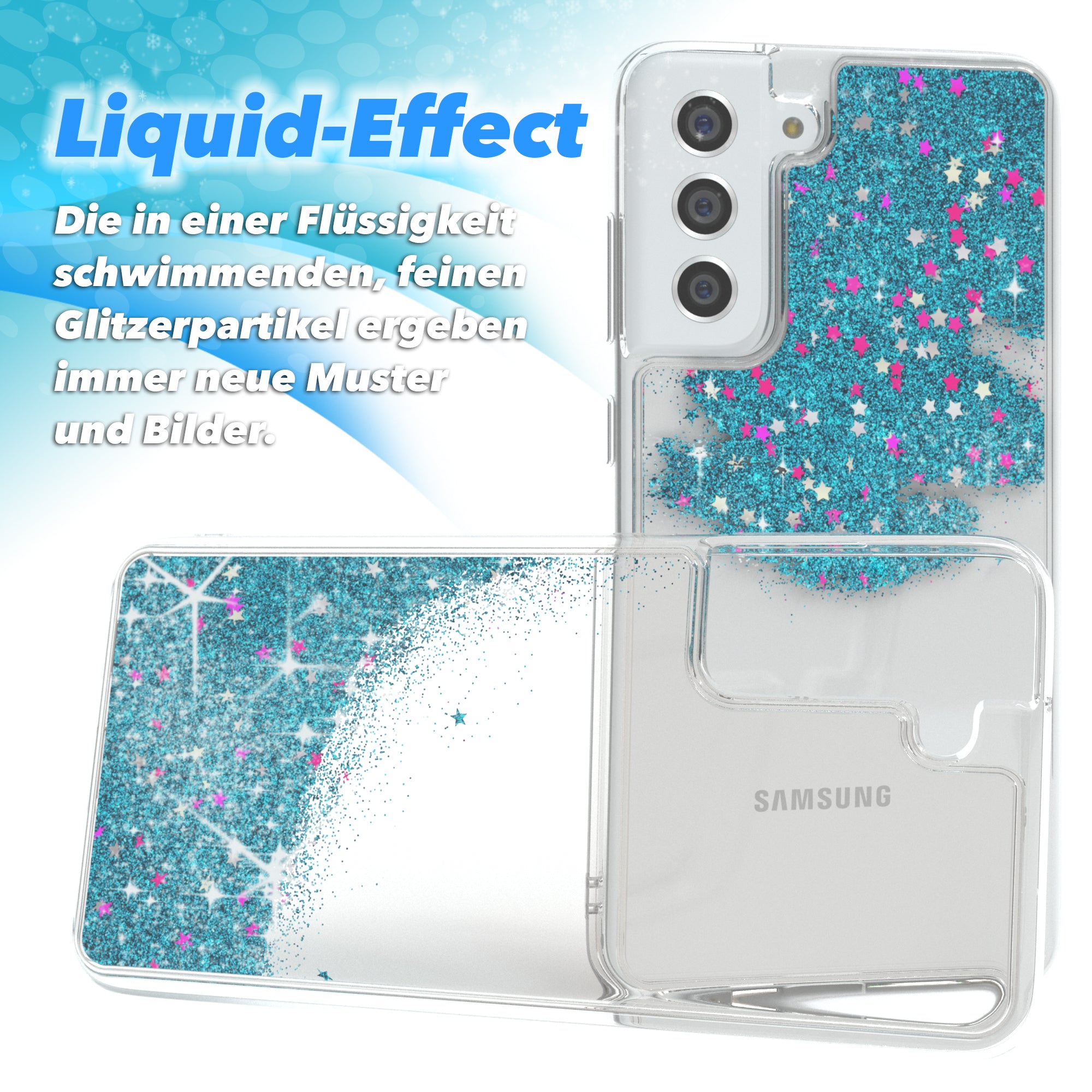 Galaxy S21 FE 5G Glitzerhülle