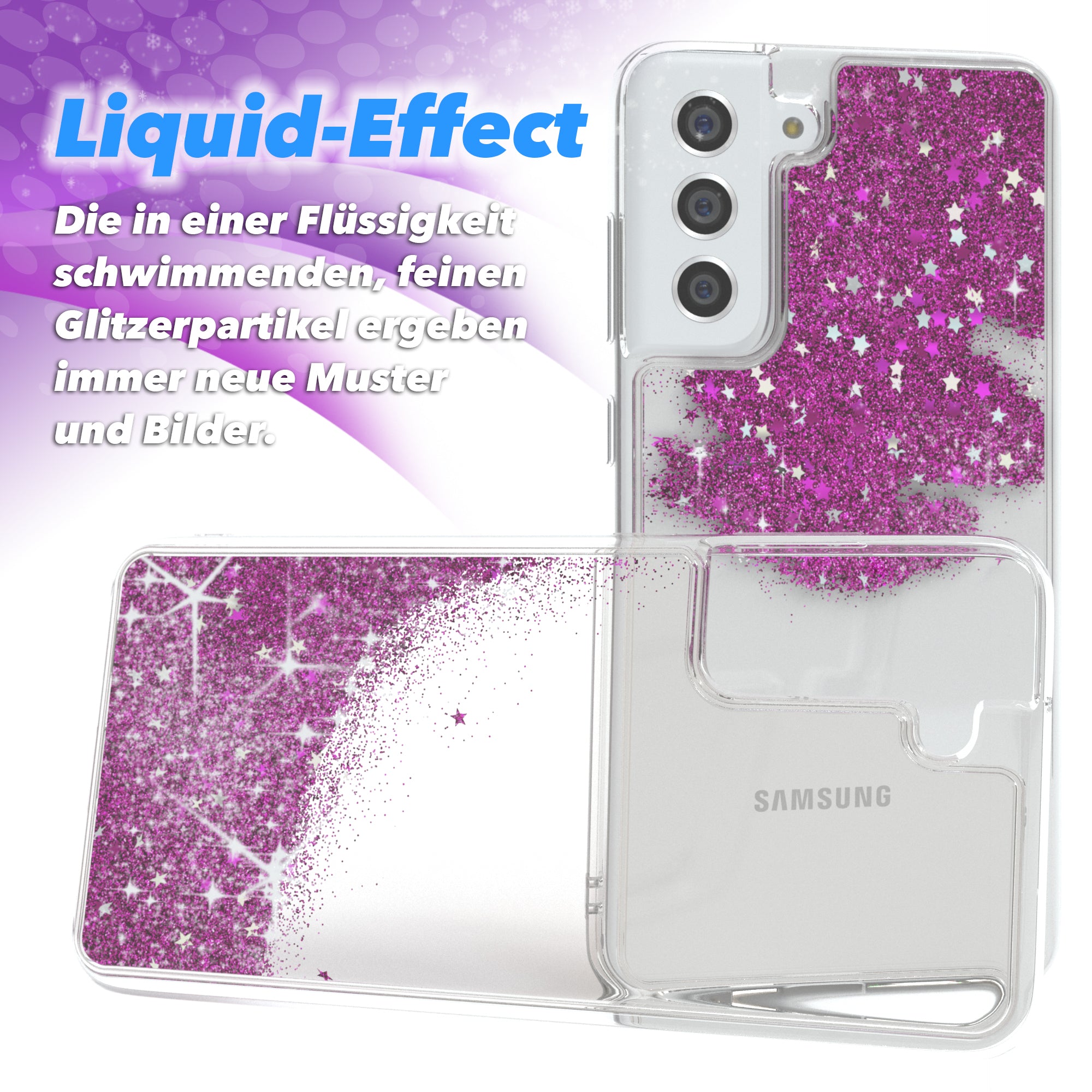 Galaxy S21 FE 5G Glitzerhülle