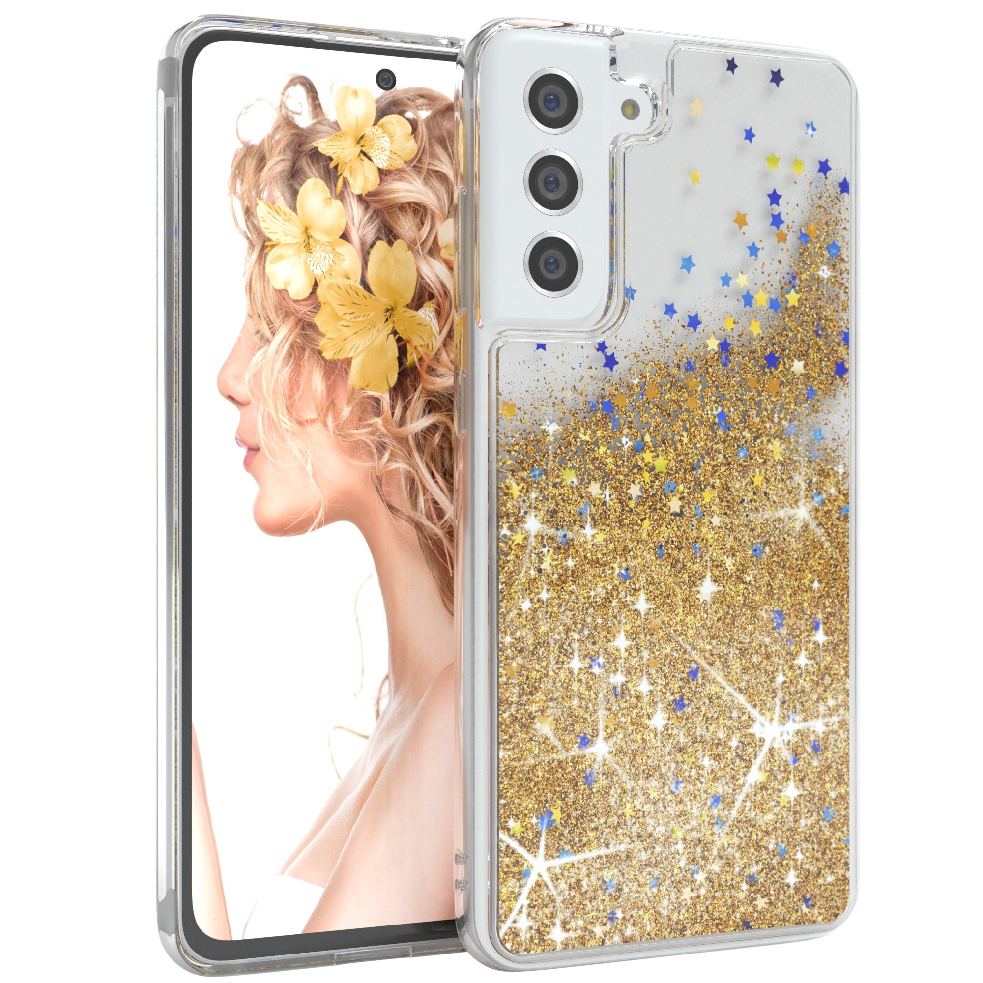 Galaxy S21 FE 5G Glitzerhülle