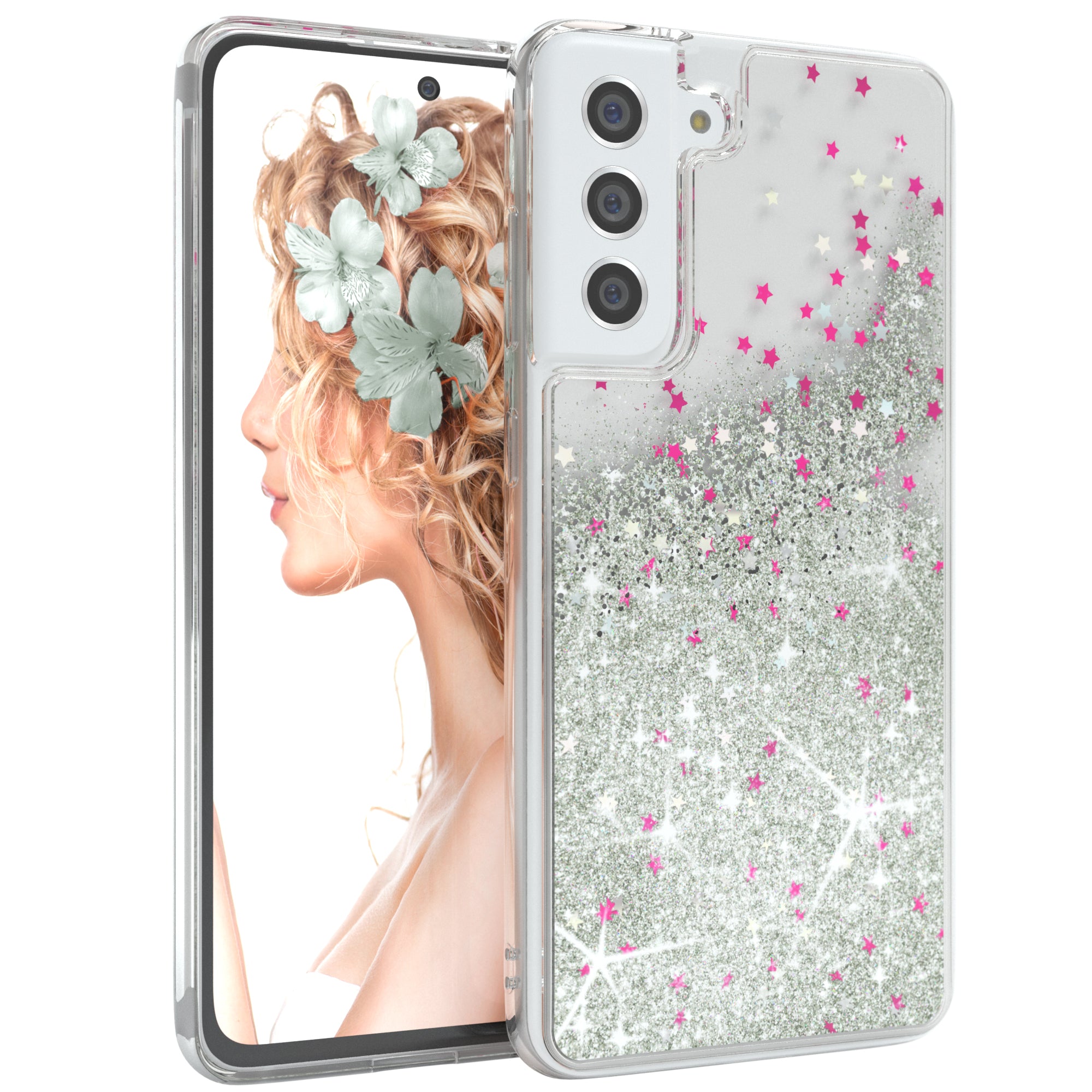 Galaxy S21 FE 5G Glitzerhülle