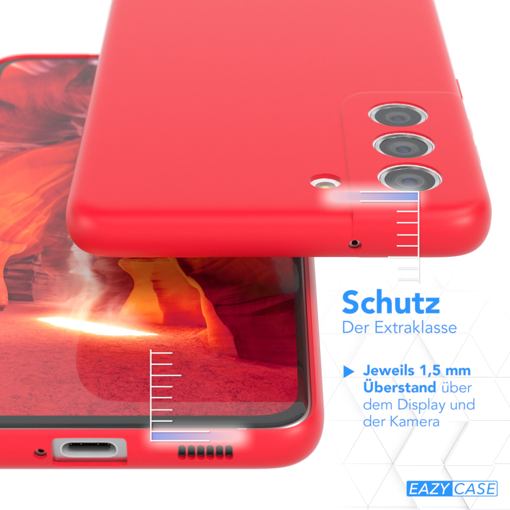 Galaxy S21 FE 5G ultradünnes Slimcover aus TPU