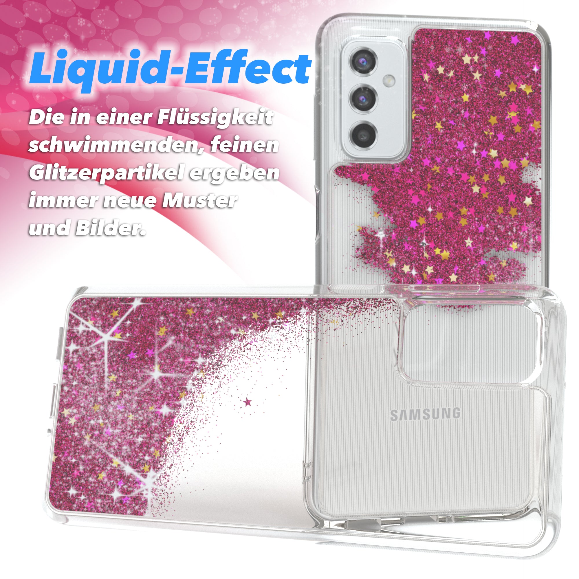 Galaxy M52 5G Glitzerhülle