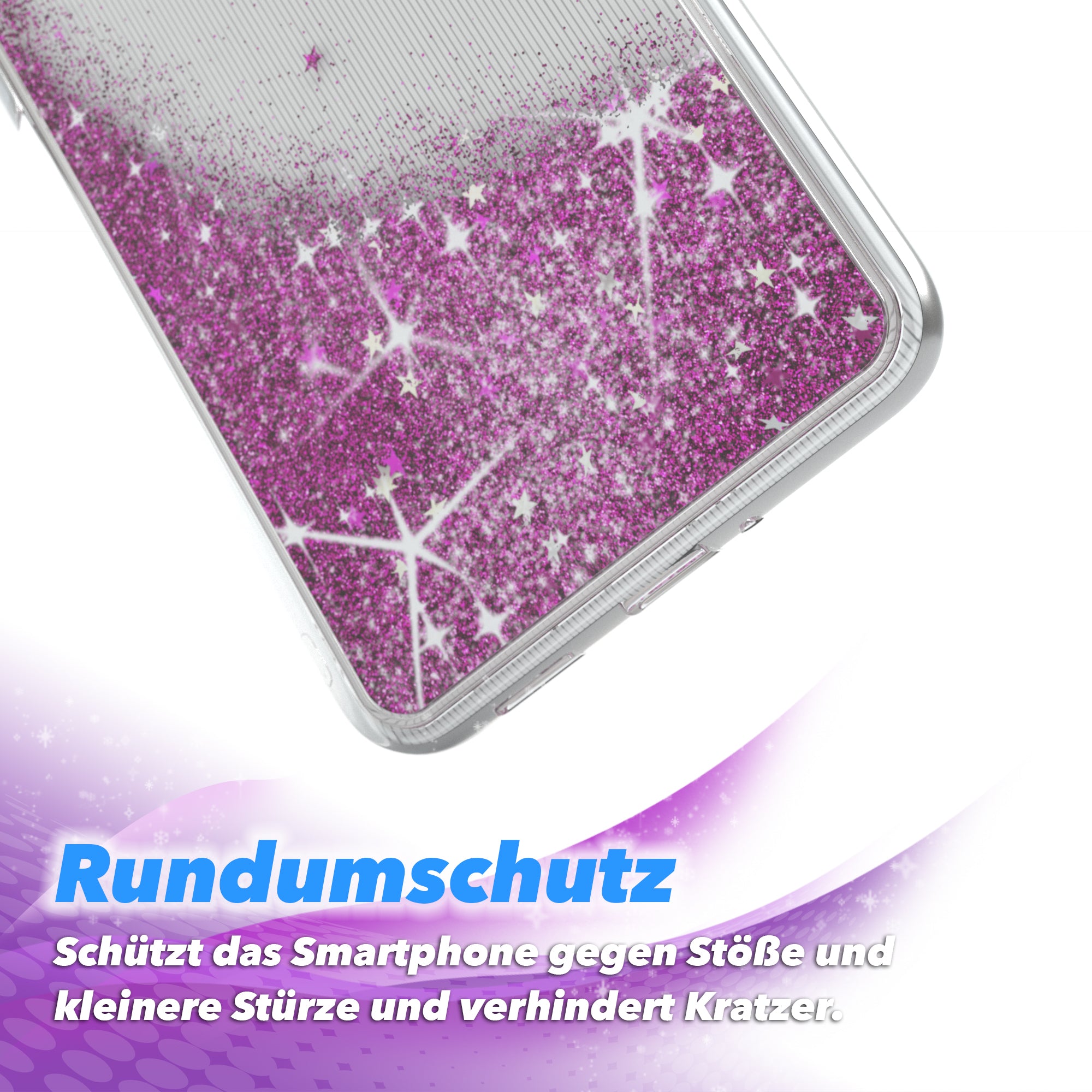 Galaxy M52 5G Glitzerhülle