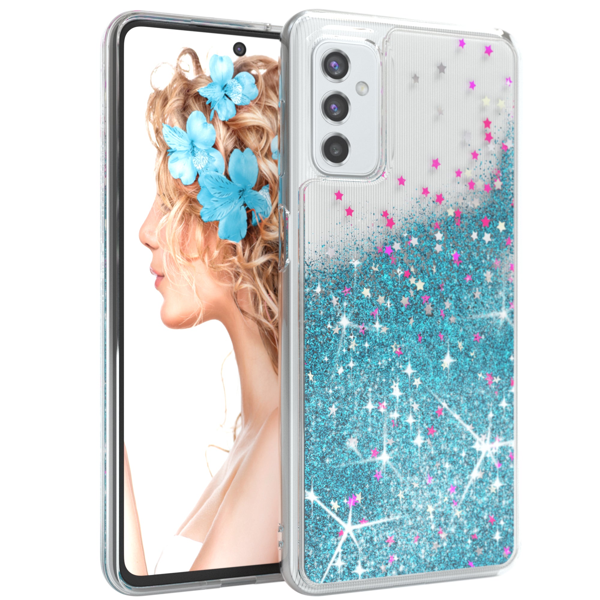 Galaxy M52 5G Glitzerhülle