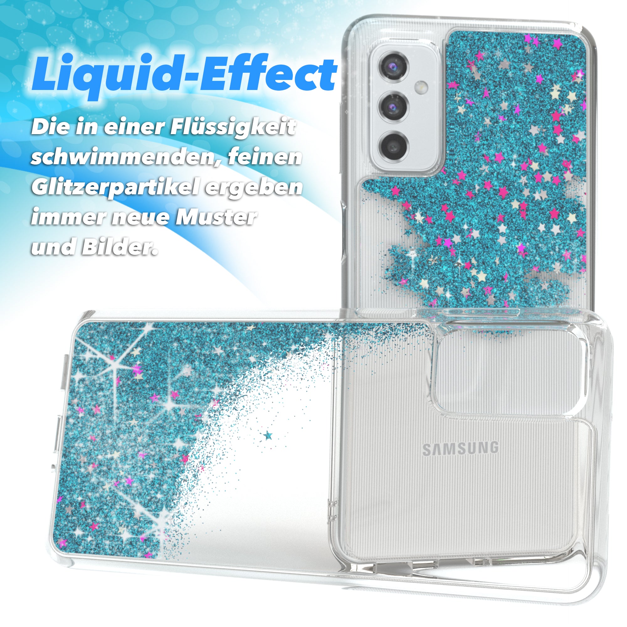 Galaxy M52 5G Glitzerhülle