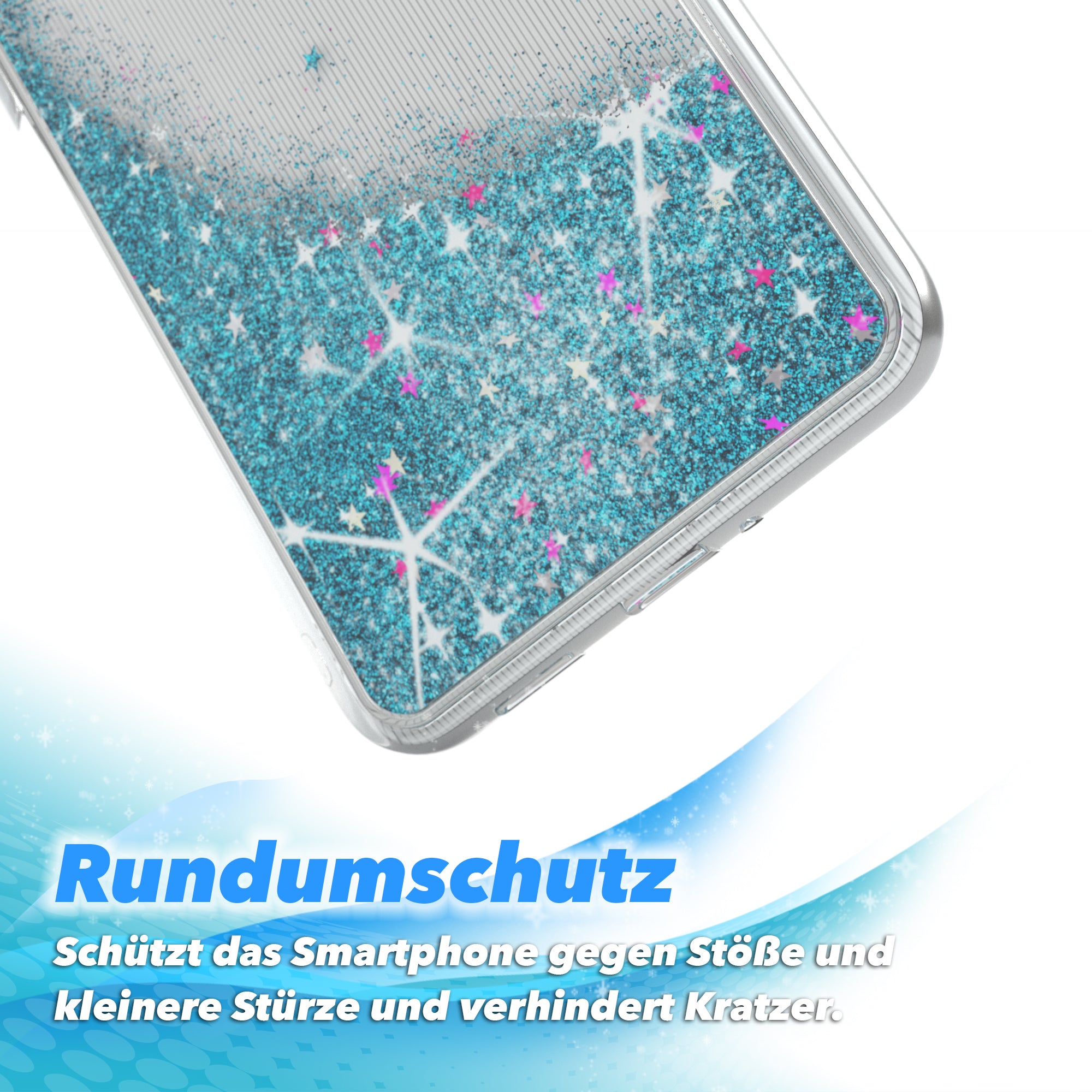 Galaxy M52 5G Glitzerhülle