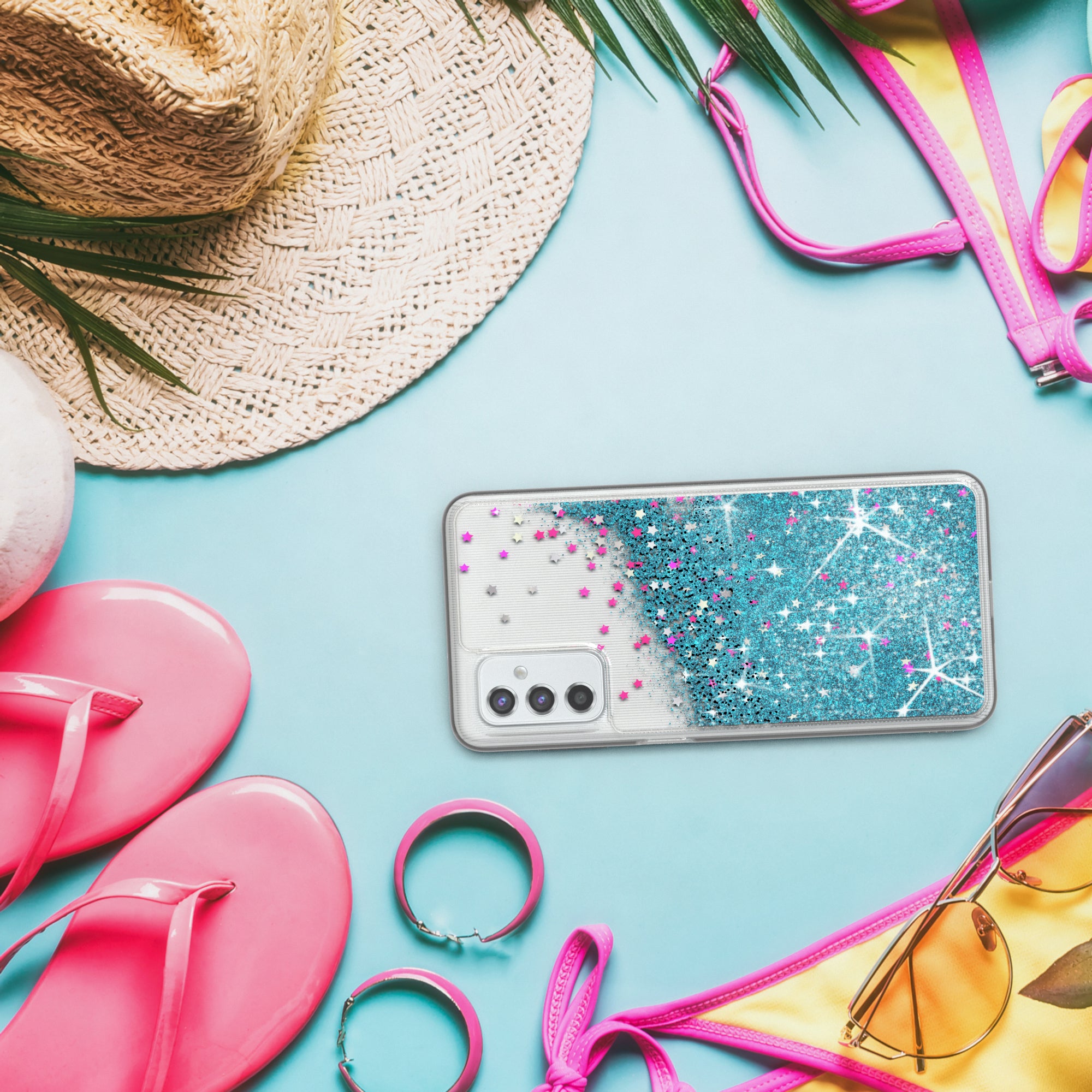 Galaxy M52 5G Glitzerhülle
