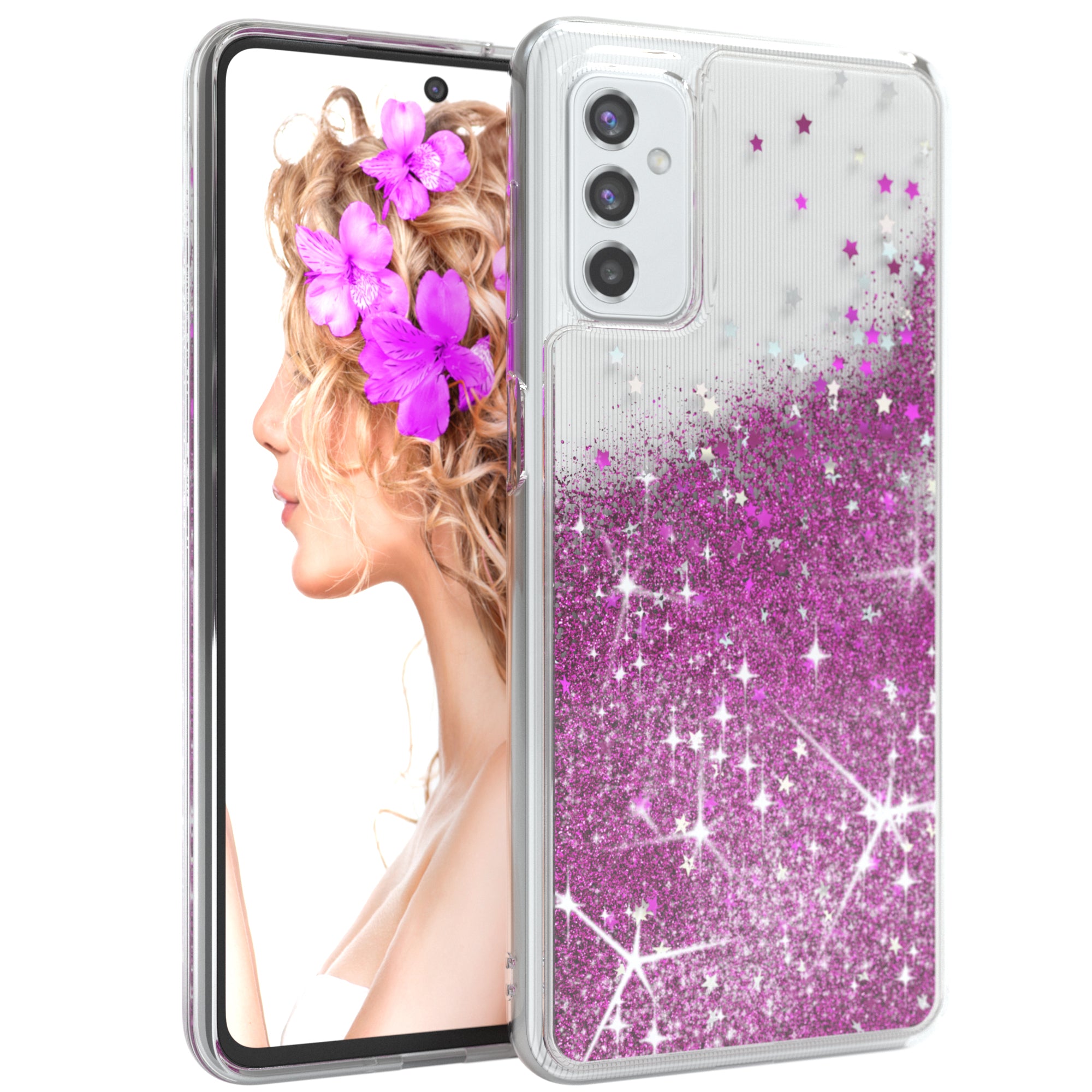 Galaxy M52 5G Glitzerhülle