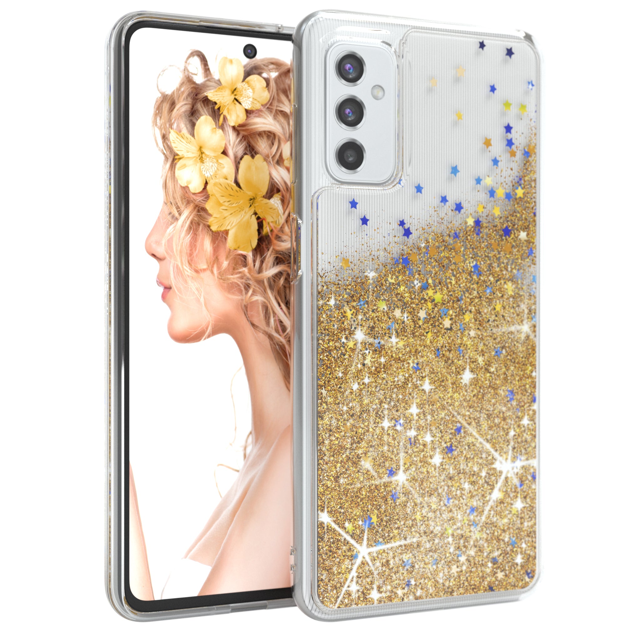 Galaxy M52 5G Glitzerhülle